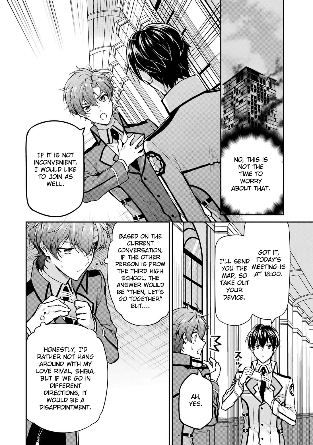 Mahouka Koukou no Rettousei - Shizoku Kaigi-hen chapter 24 page 22