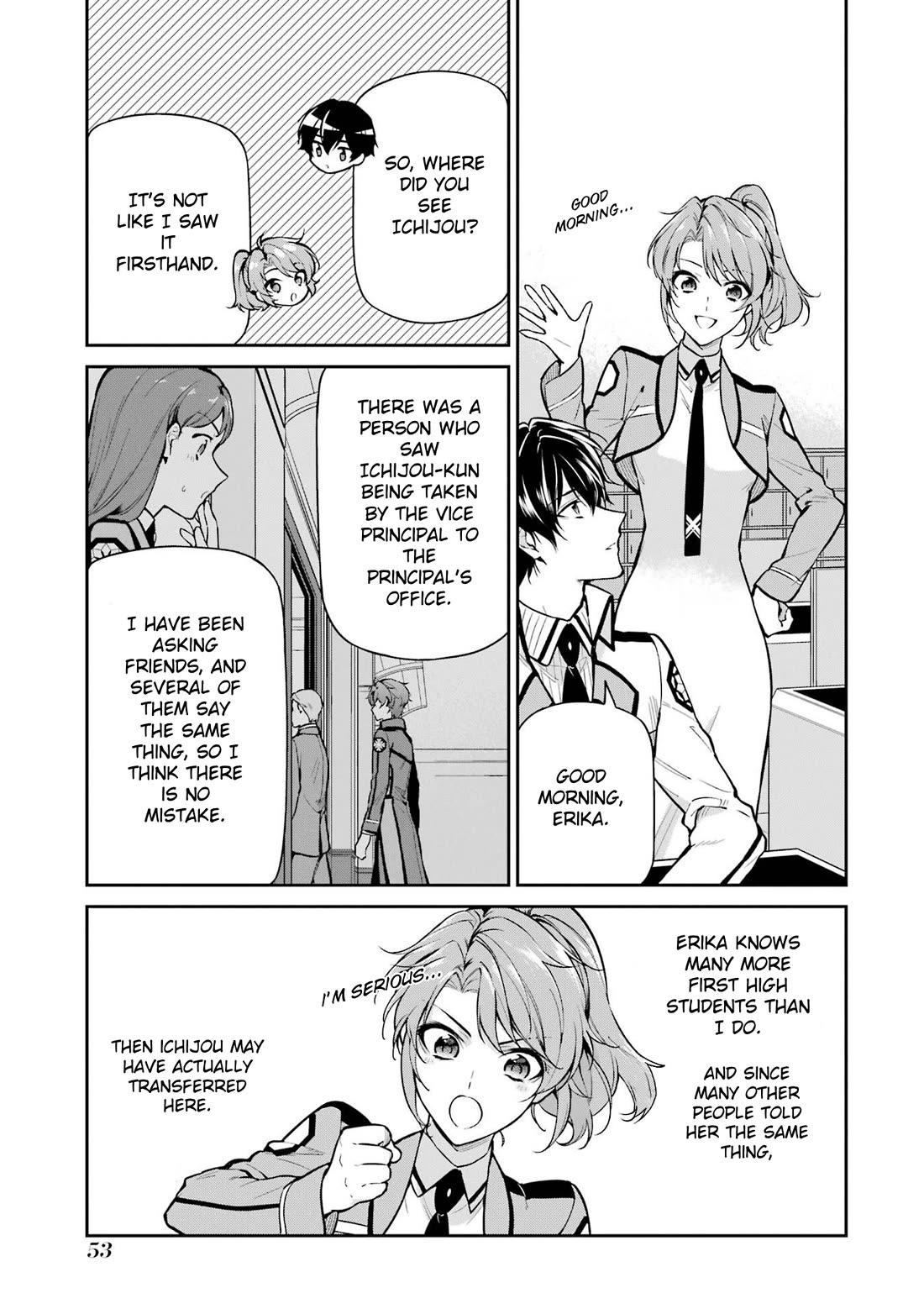 Mahouka Koukou no Rettousei - Shizoku Kaigi-hen chapter 24 page 3