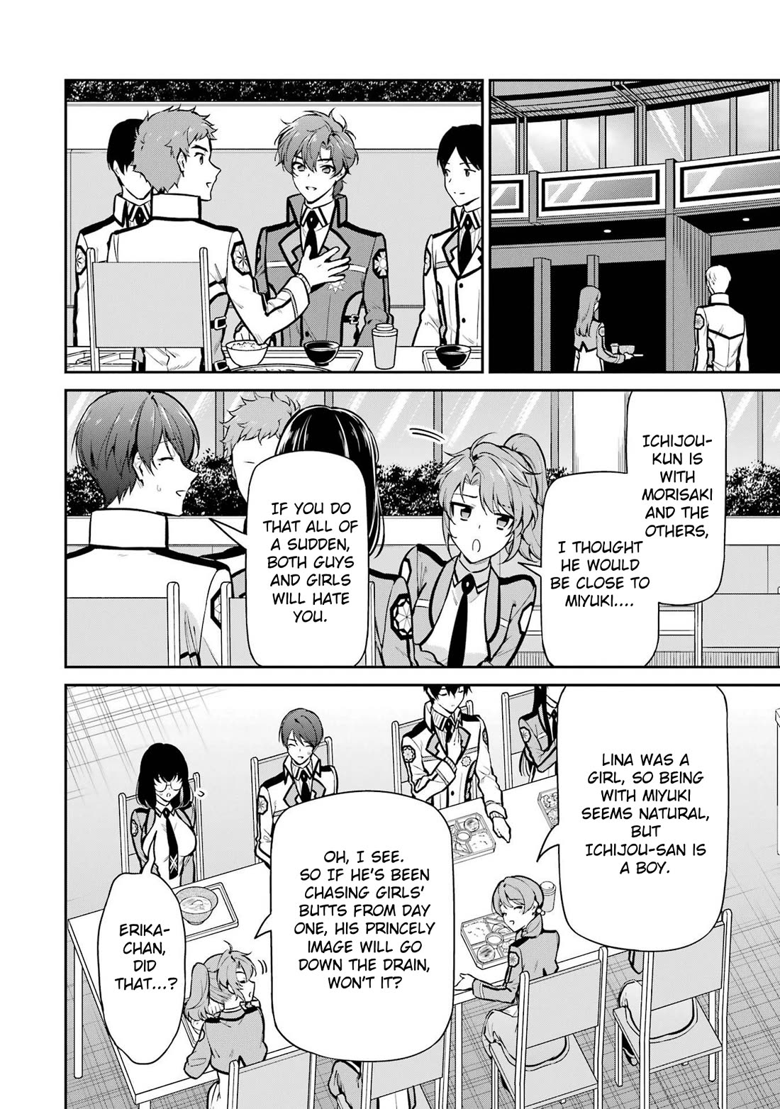 Mahouka Koukou no Rettousei - Shizoku Kaigi-hen chapter 24 page 8