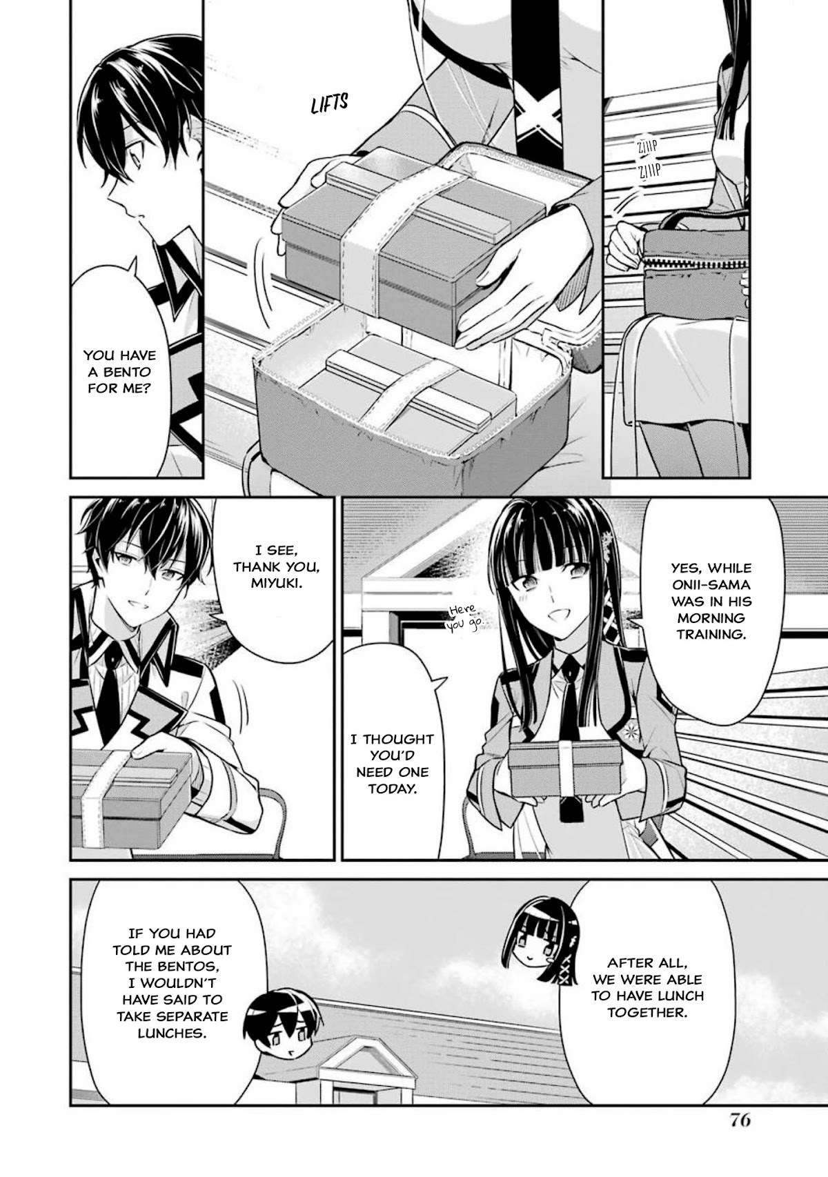Mahouka Koukou no Rettousei - Shizoku Kaigi-hen chapter 3 page 12