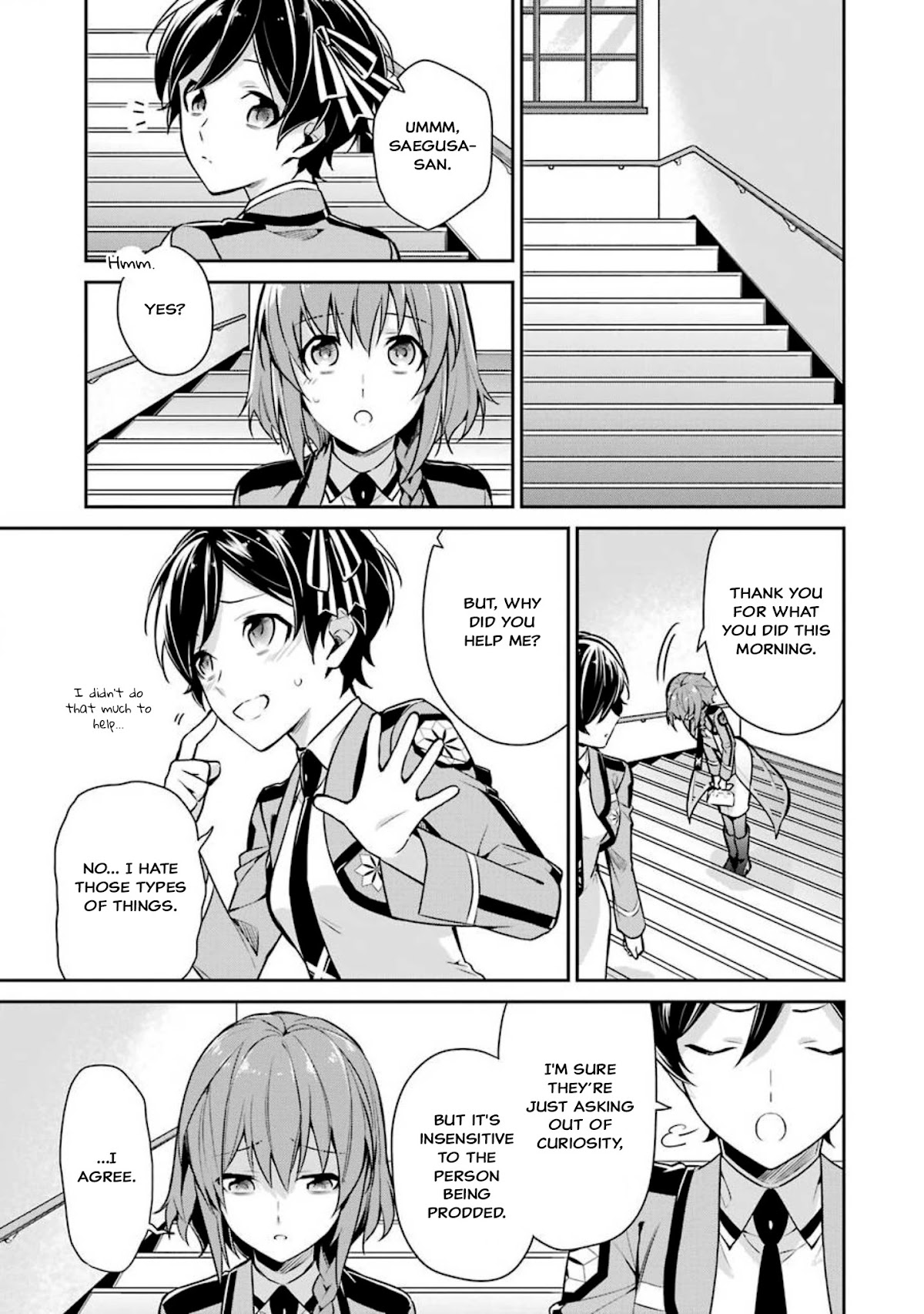 Mahouka Koukou no Rettousei - Shizoku Kaigi-hen chapter 3 page 31