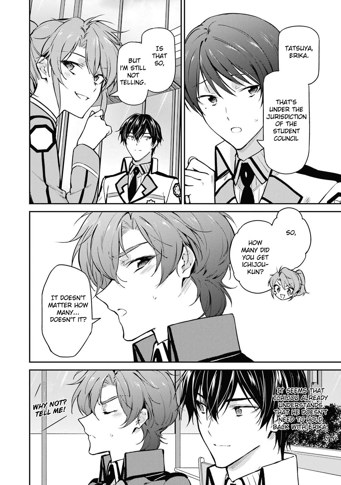 Mahouka Koukou no Rettousei - Shizoku Kaigi-hen chapter 32 page 6