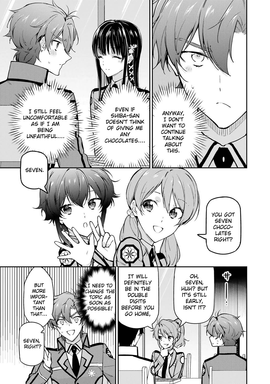 Mahouka Koukou no Rettousei - Shizoku Kaigi-hen chapter 32 page 7