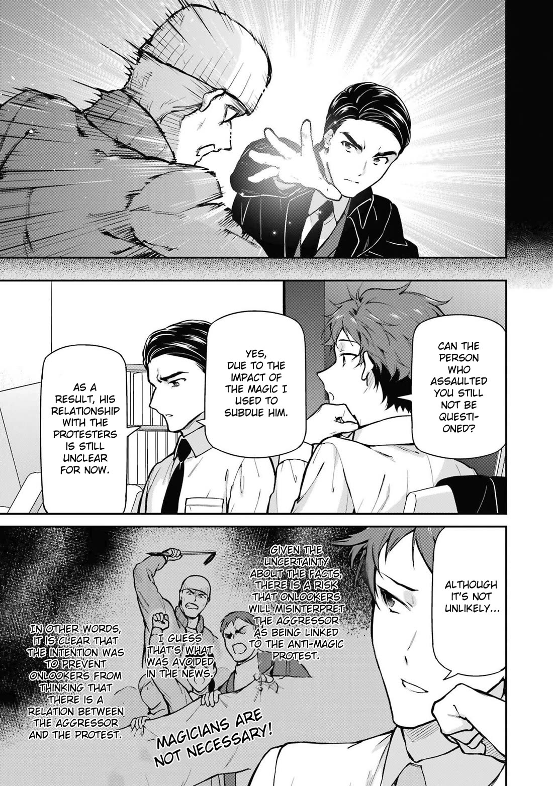 Mahouka Koukou no Rettousei - Shizoku Kaigi-hen chapter 33 page 11