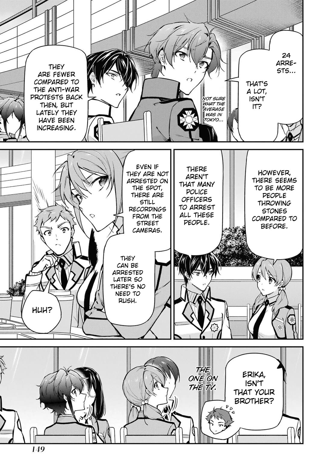 Mahouka Koukou no Rettousei - Shizoku Kaigi-hen chapter 33 page 5