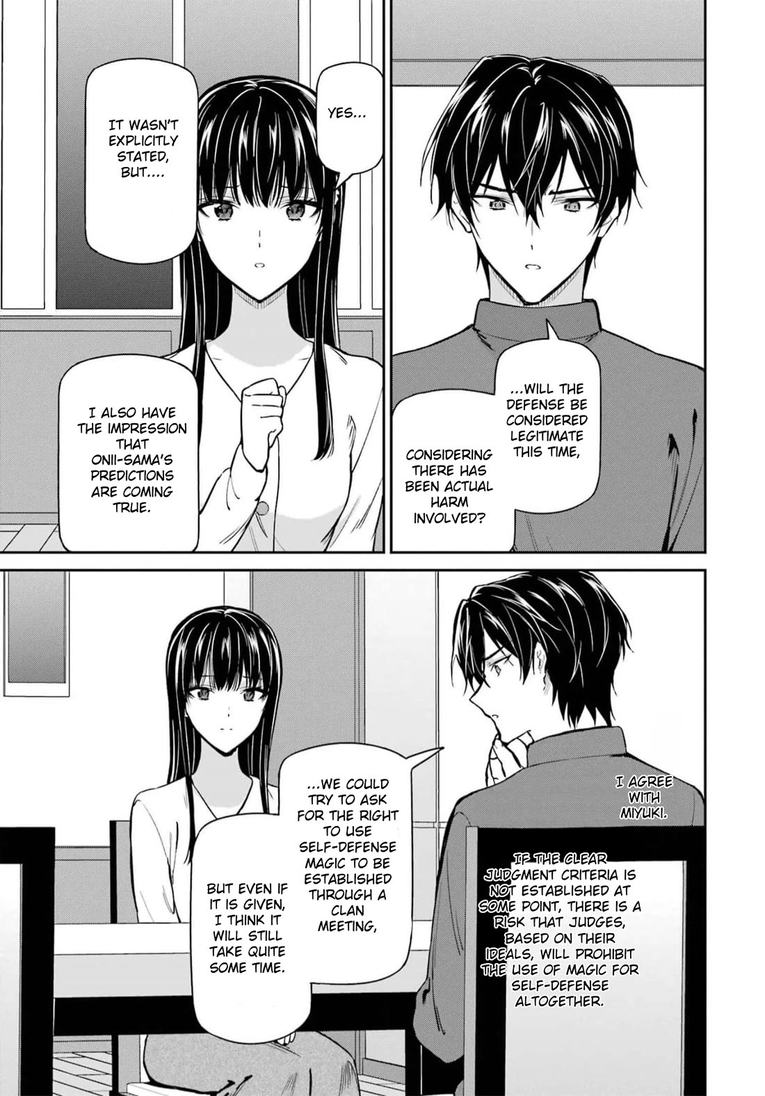 Mahouka Koukou no Rettousei - Shizoku Kaigi-hen chapter 34 page 14