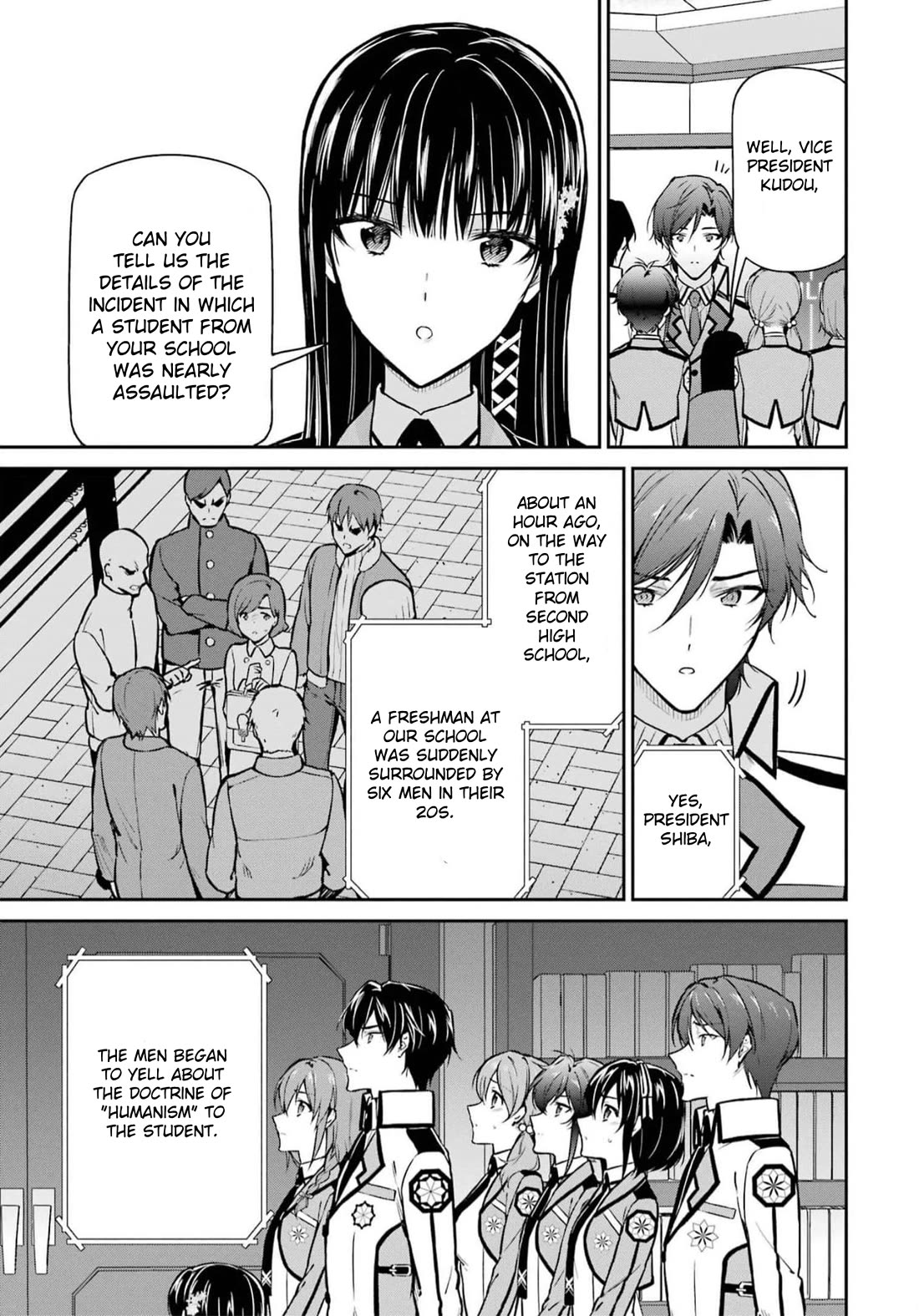 Mahouka Koukou no Rettousei - Shizoku Kaigi-hen chapter 34 page 6