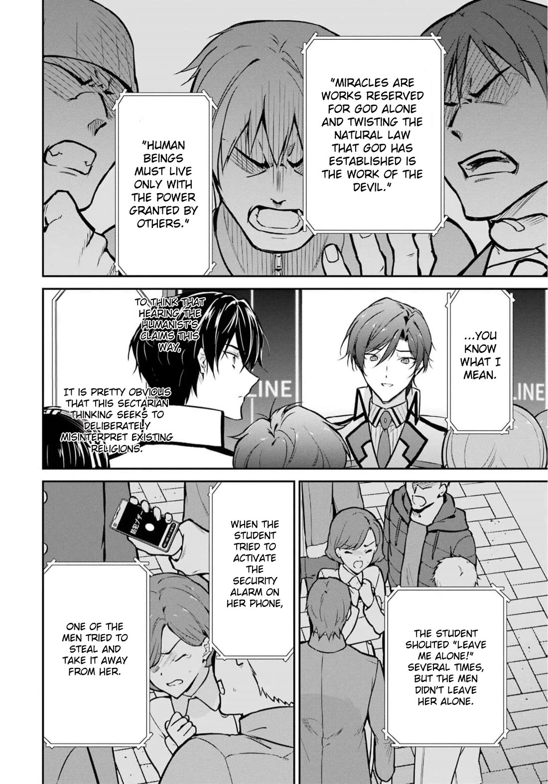 Mahouka Koukou no Rettousei - Shizoku Kaigi-hen chapter 34 page 7