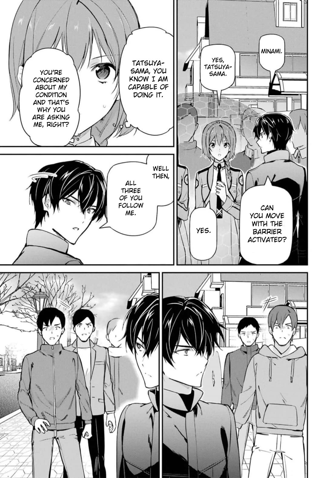 Mahouka Koukou no Rettousei - Shizoku Kaigi-hen chapter 37 page 11