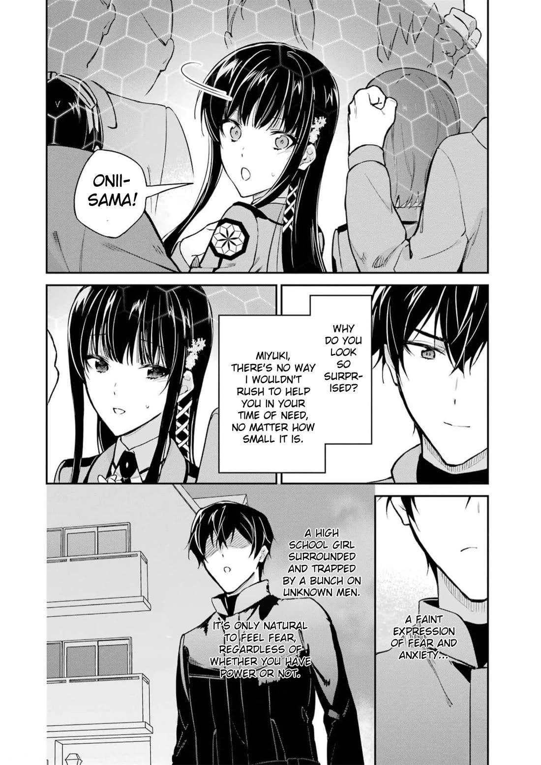 Mahouka Koukou no Rettousei - Shizoku Kaigi-hen chapter 37 page 8