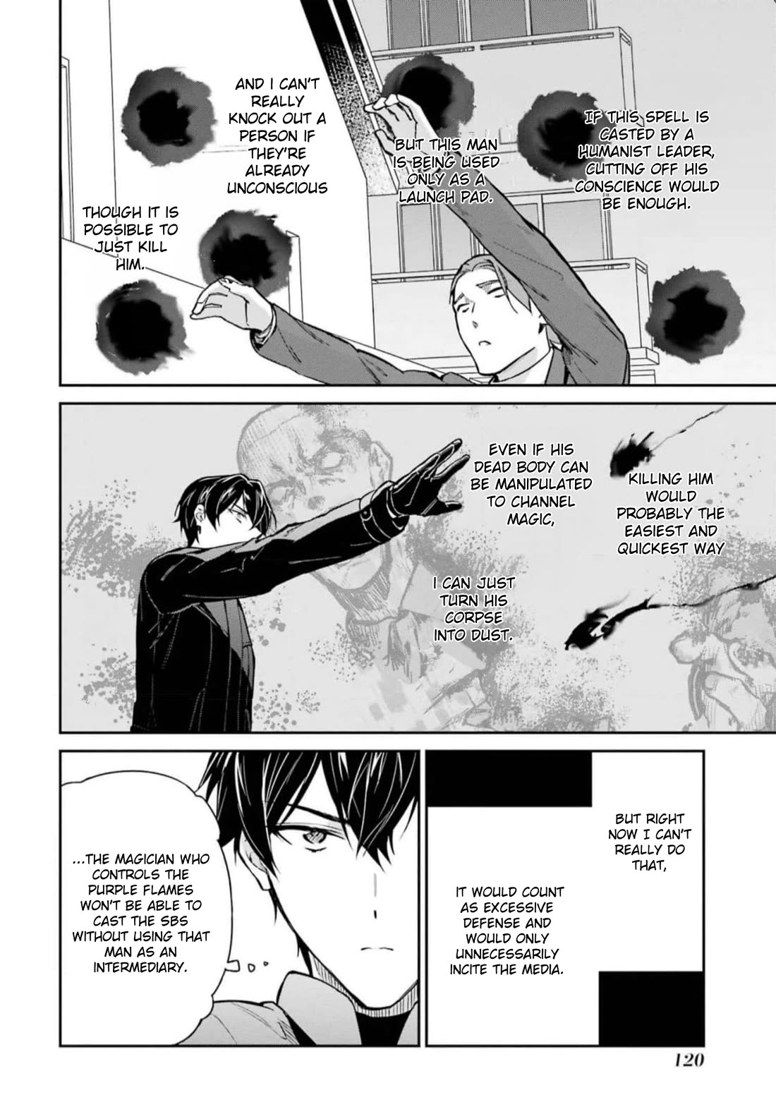 Mahouka Koukou no Rettousei - Shizoku Kaigi-hen chapter 38 page 22