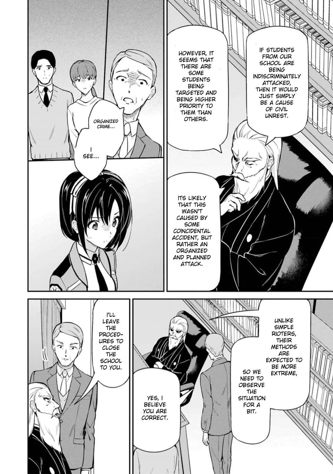 Mahouka Koukou no Rettousei - Shizoku Kaigi-hen chapter 39 page 20