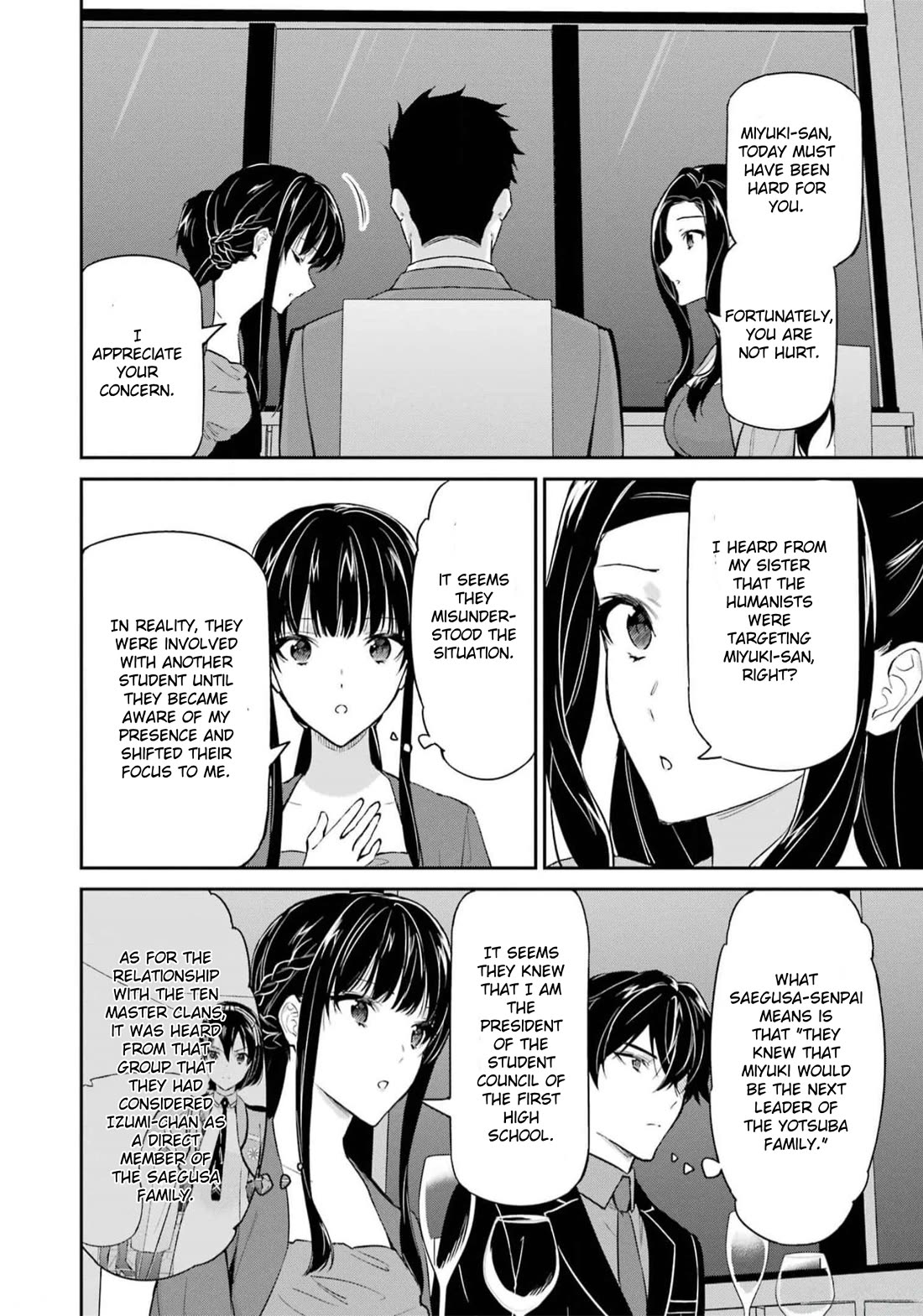 Mahouka Koukou no Rettousei - Shizoku Kaigi-hen chapter 39 page 34