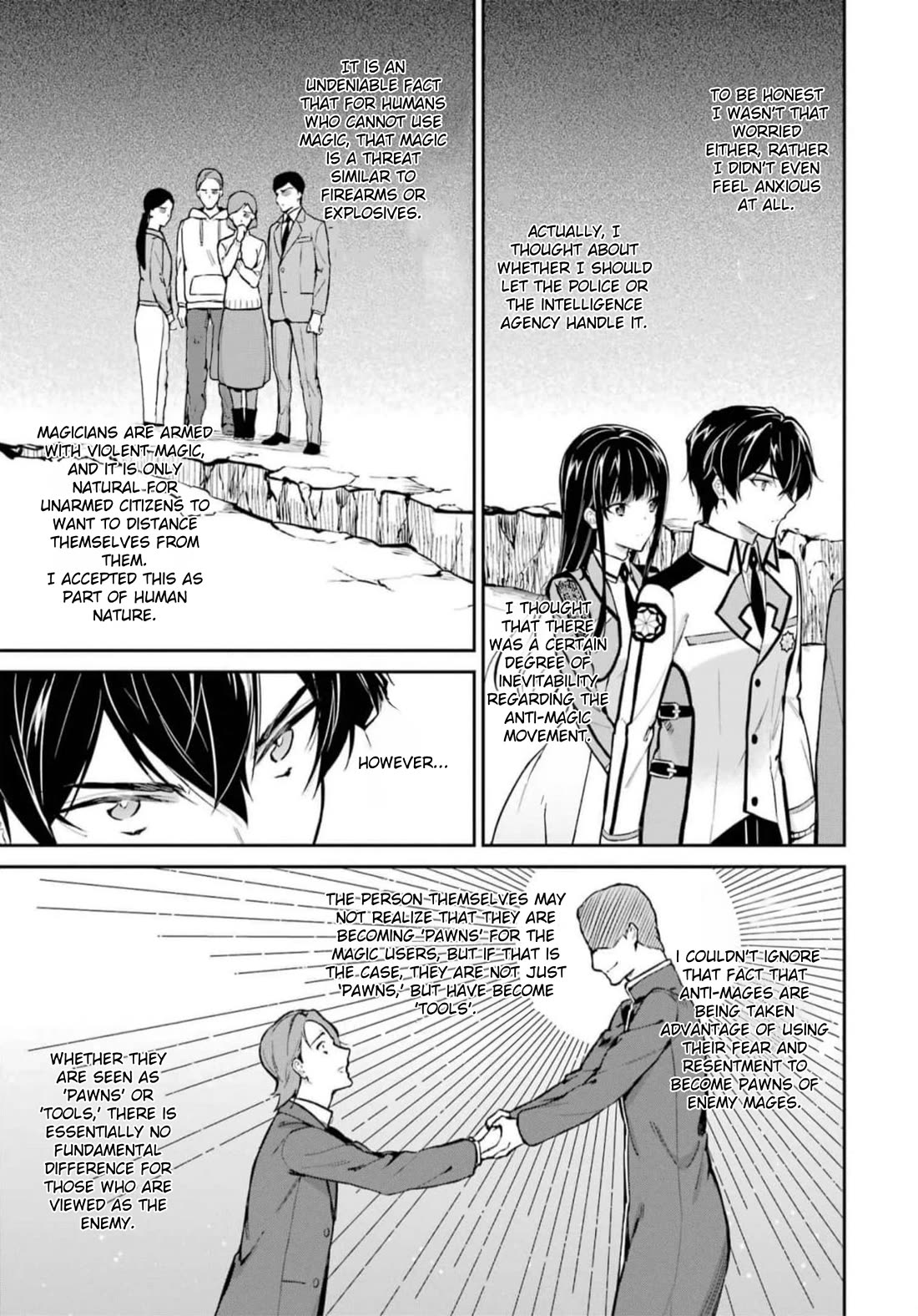 Mahouka Koukou no Rettousei - Shizoku Kaigi-hen chapter 39 page 5