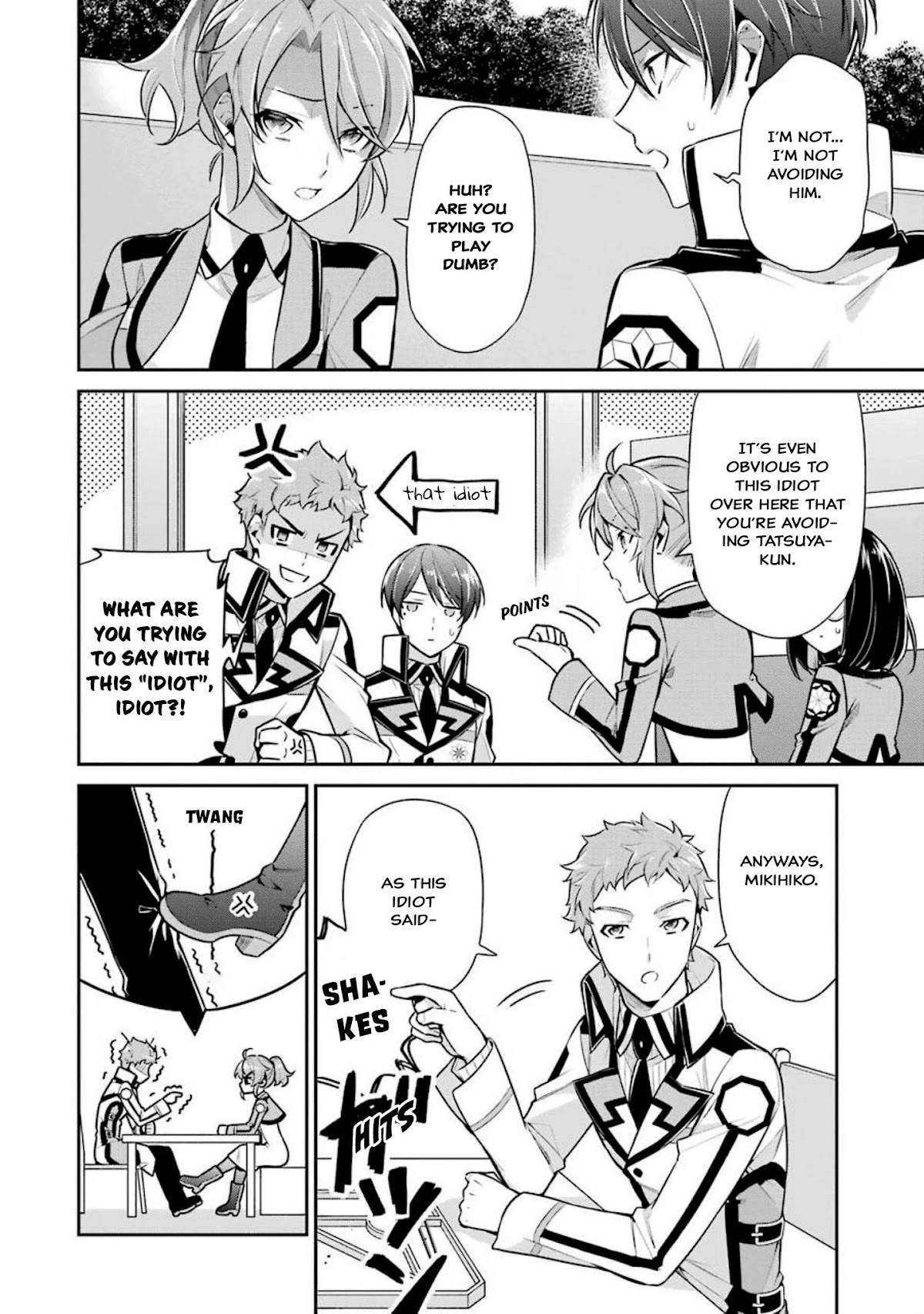 Mahouka Koukou no Rettousei - Shizoku Kaigi-hen chapter 4 page 4