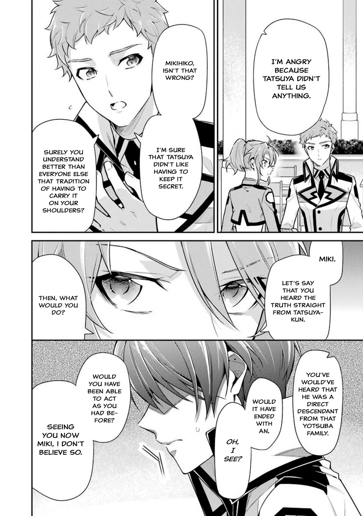 Mahouka Koukou no Rettousei - Shizoku Kaigi-hen chapter 4 page 6