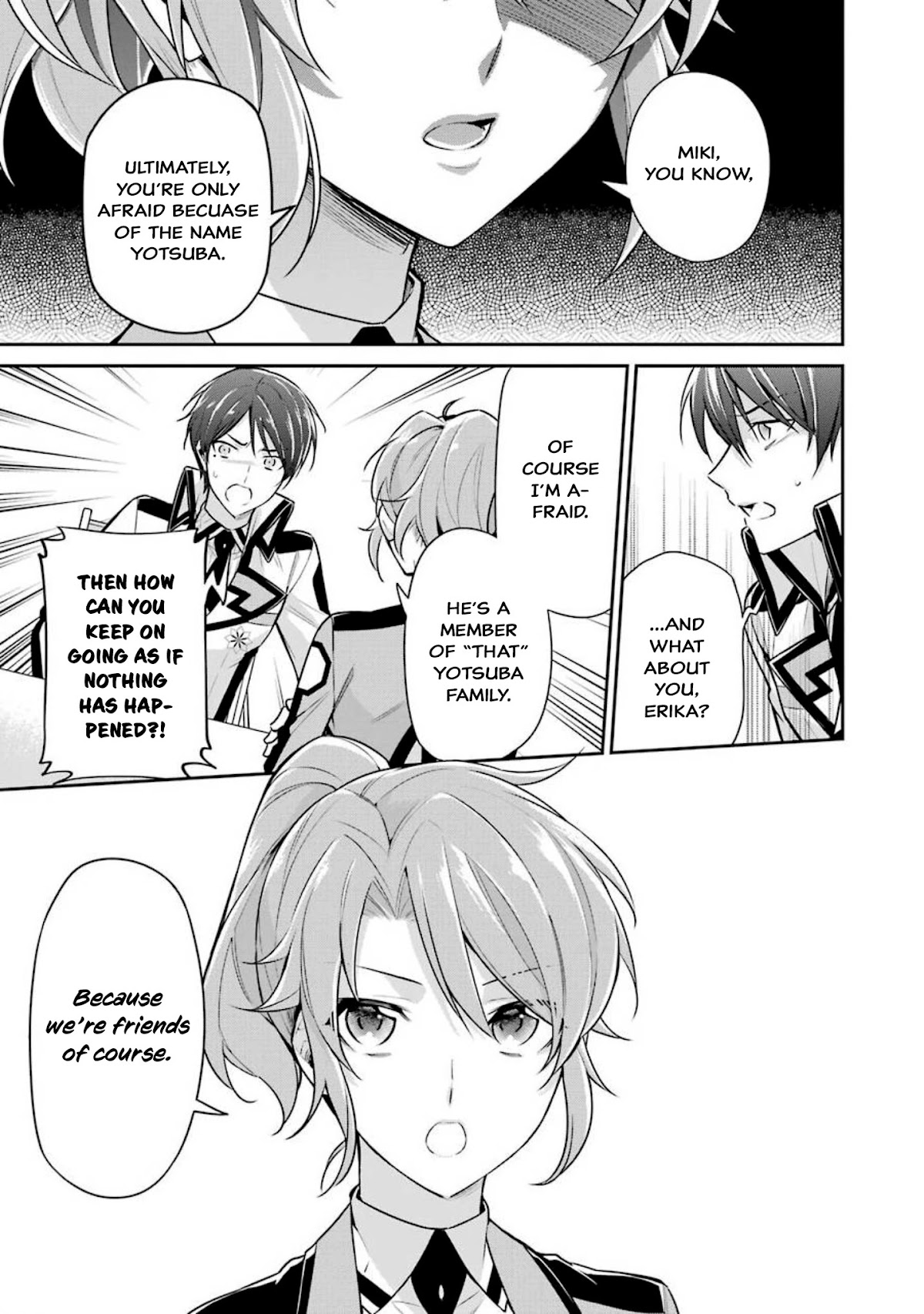 Mahouka Koukou no Rettousei - Shizoku Kaigi-hen chapter 4 page 7