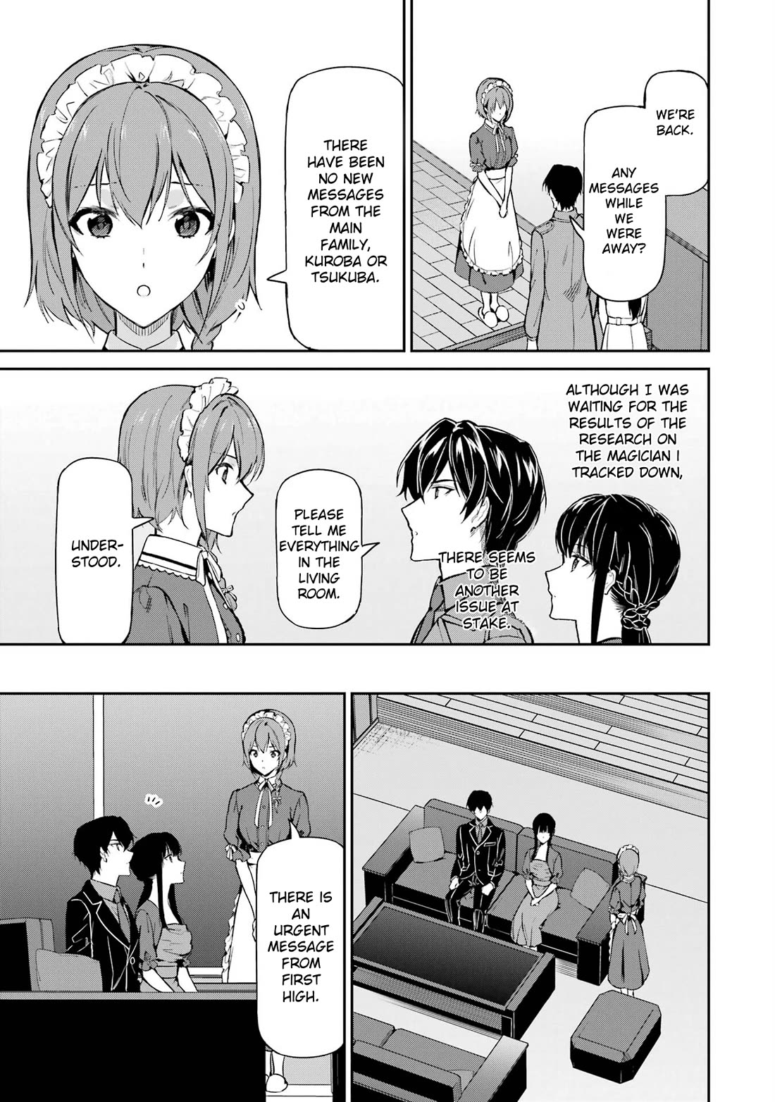 Mahouka Koukou no Rettousei - Shizoku Kaigi-hen chapter 40 page 27