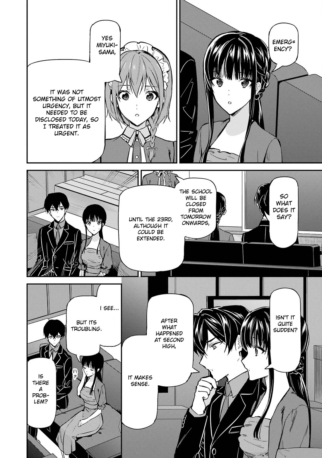 Mahouka Koukou no Rettousei - Shizoku Kaigi-hen chapter 40 page 28