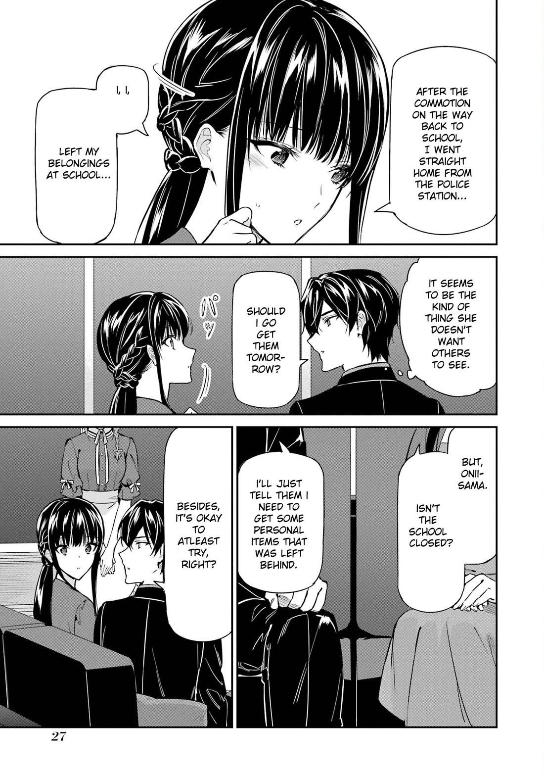Mahouka Koukou no Rettousei - Shizoku Kaigi-hen chapter 40 page 29