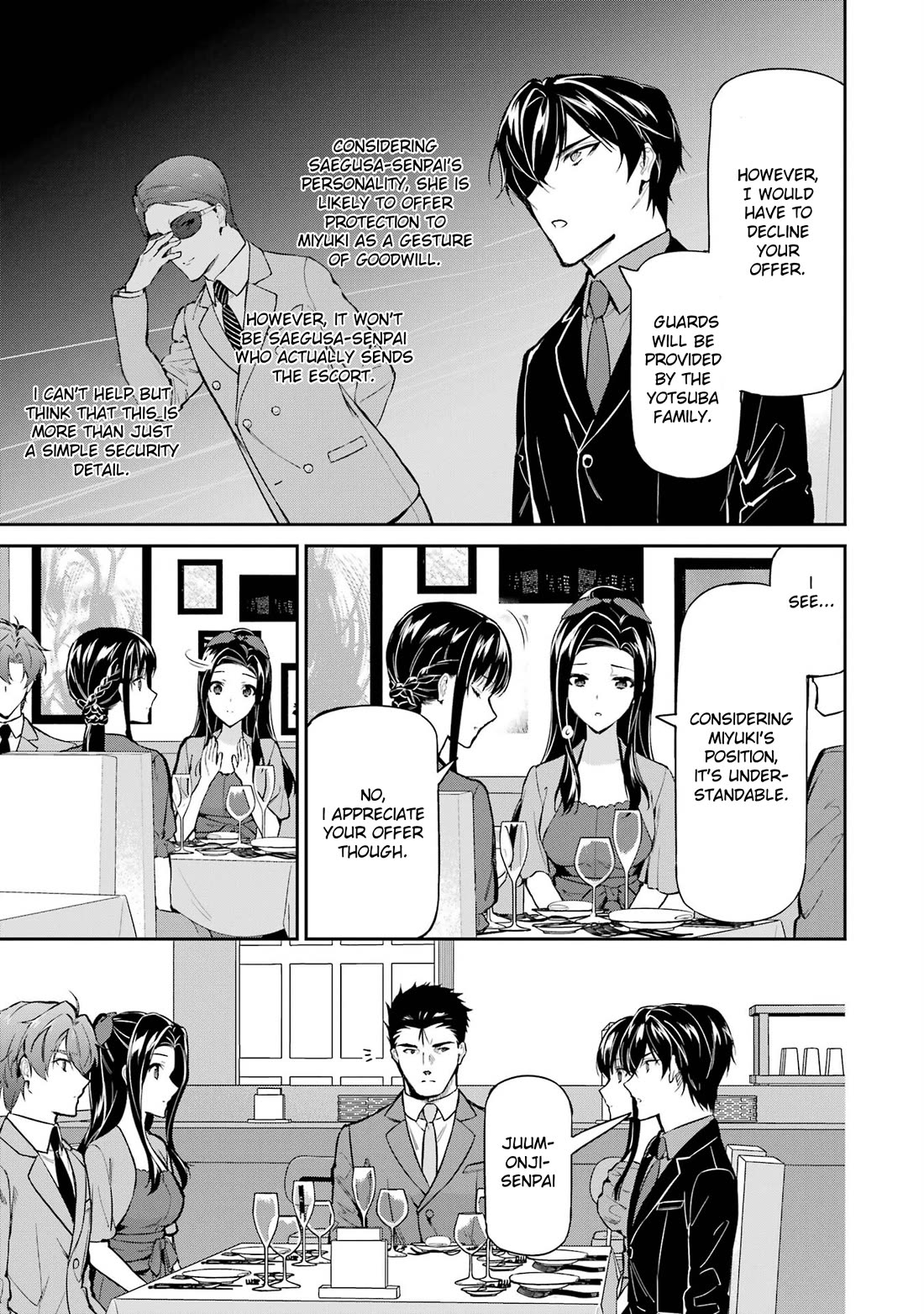 Mahouka Koukou no Rettousei - Shizoku Kaigi-hen chapter 40 page 9