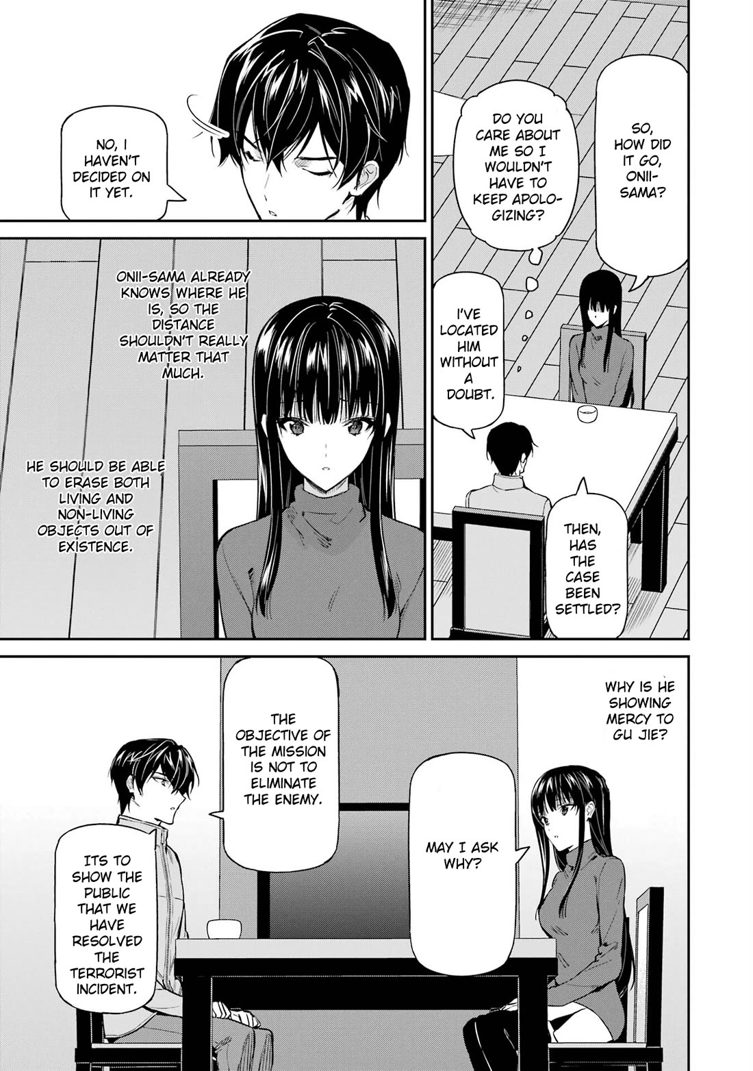 Mahouka Koukou no Rettousei - Shizoku Kaigi-hen chapter 42 page 13