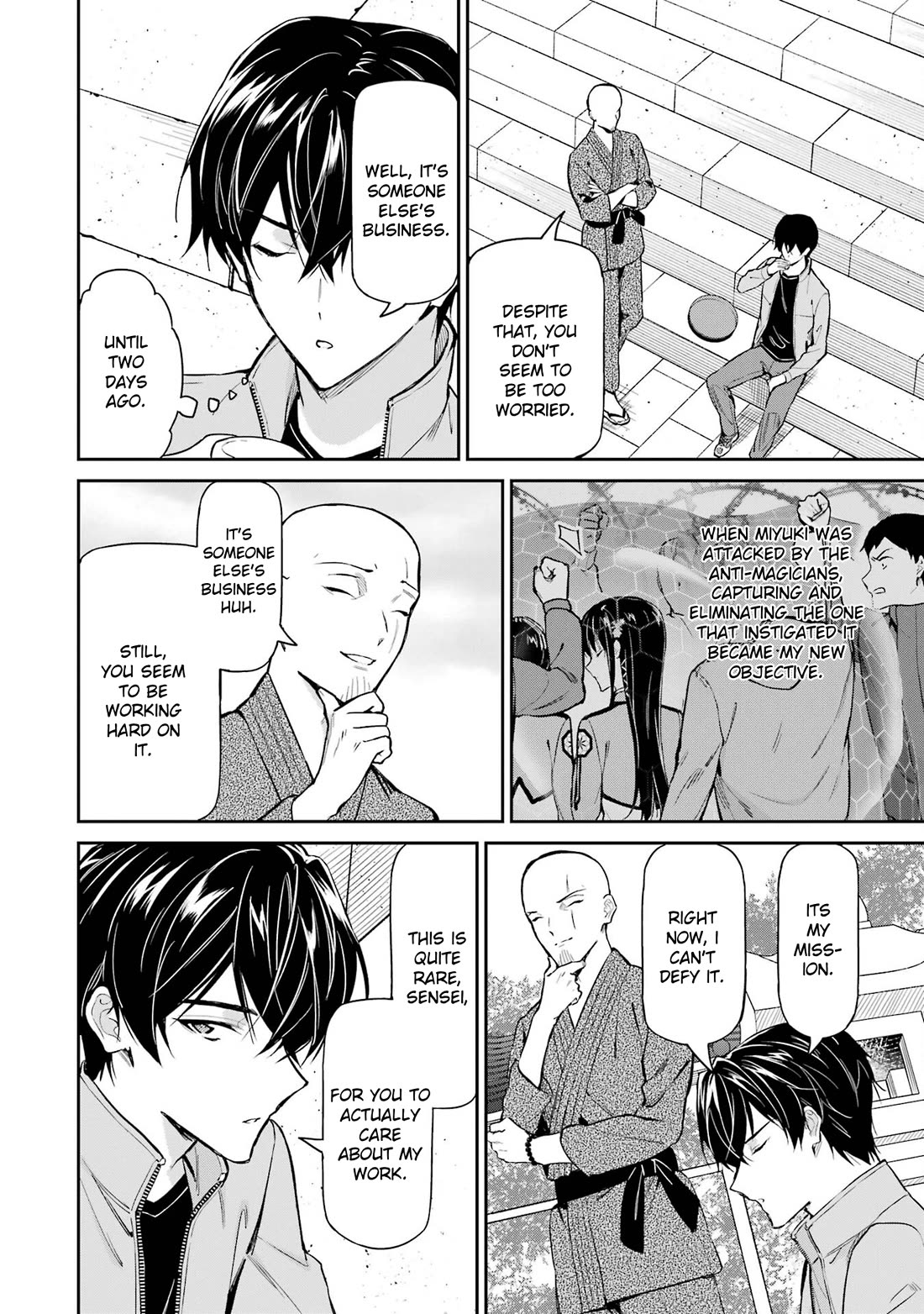 Mahouka Koukou no Rettousei - Shizoku Kaigi-hen chapter 42 page 18