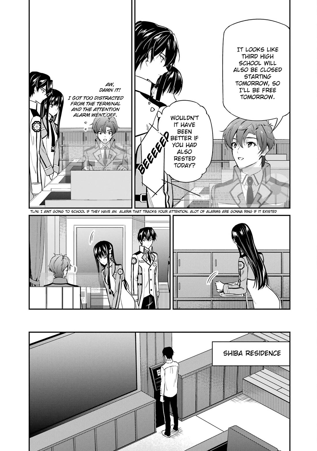 Mahouka Koukou no Rettousei - Shizoku Kaigi-hen chapter 42 page 23