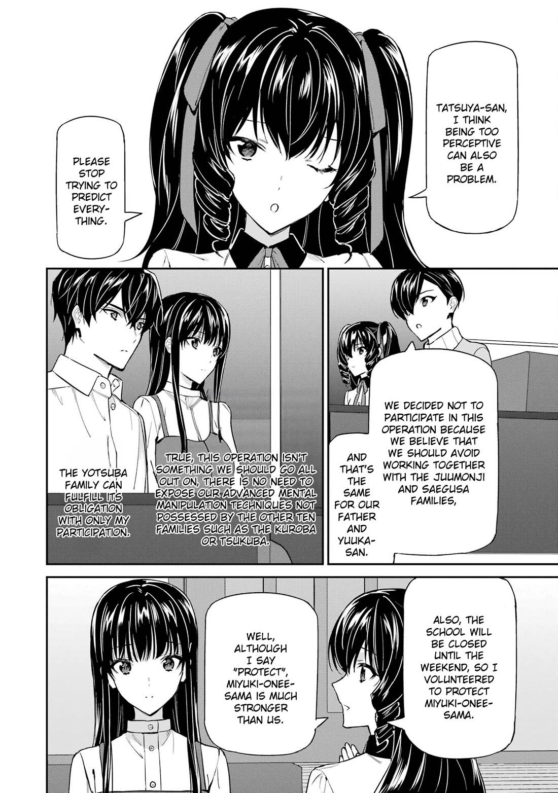 Mahouka Koukou no Rettousei - Shizoku Kaigi-hen chapter 43 page 10