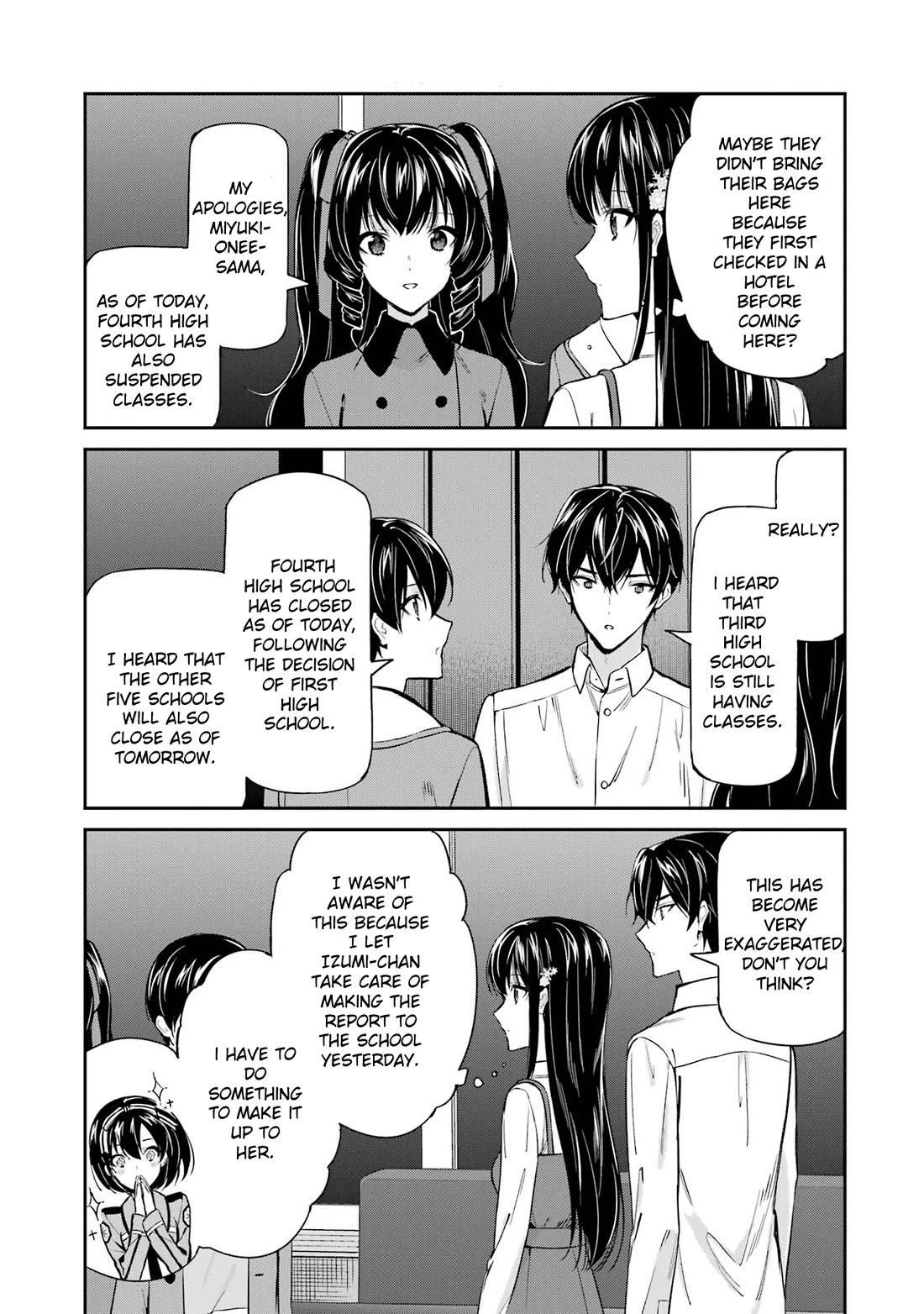 Mahouka Koukou no Rettousei - Shizoku Kaigi-hen chapter 43 page 3