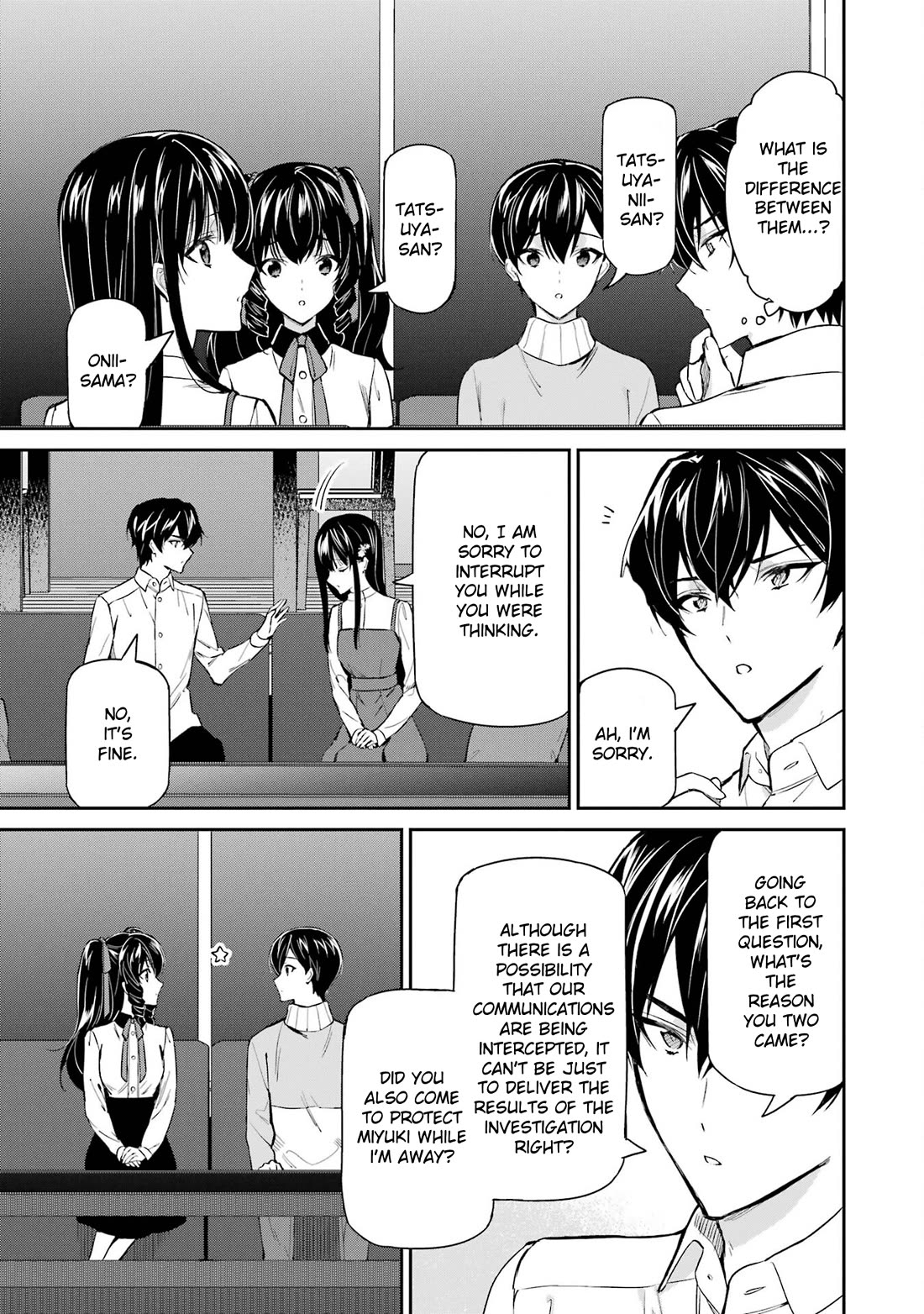 Mahouka Koukou no Rettousei - Shizoku Kaigi-hen chapter 43 page 9