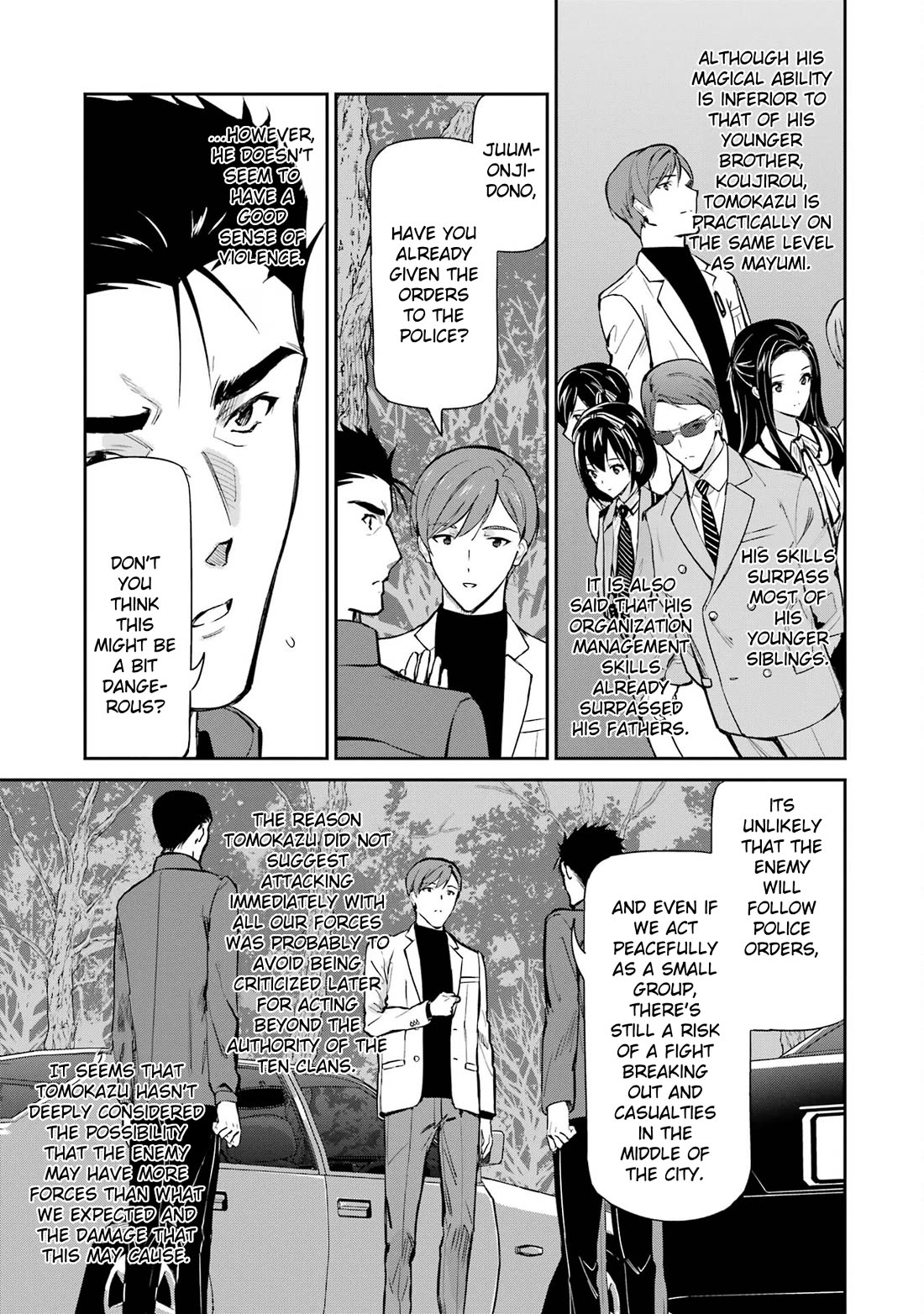 Mahouka Koukou no Rettousei - Shizoku Kaigi-hen chapter 44 page 3