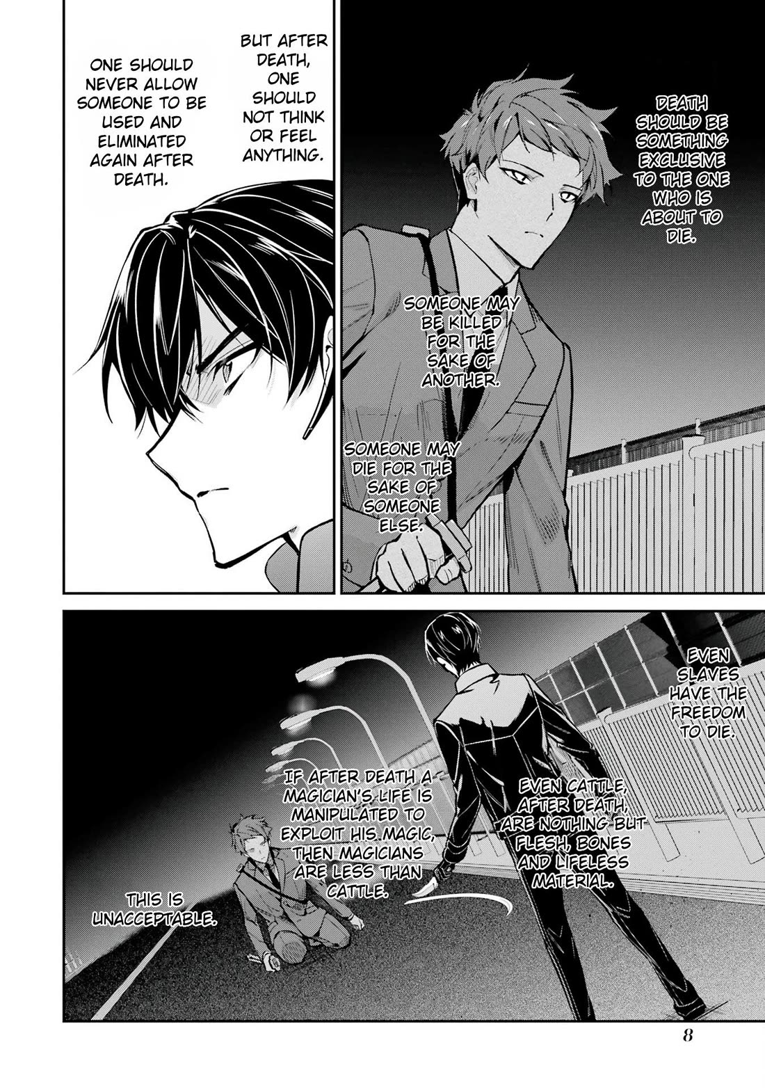 Mahouka Koukou no Rettousei - Shizoku Kaigi-hen chapter 46 page 8