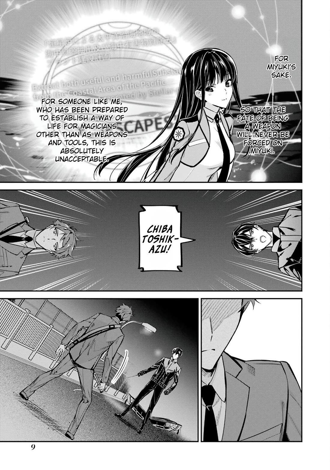 Mahouka Koukou no Rettousei - Shizoku Kaigi-hen chapter 46 page 9