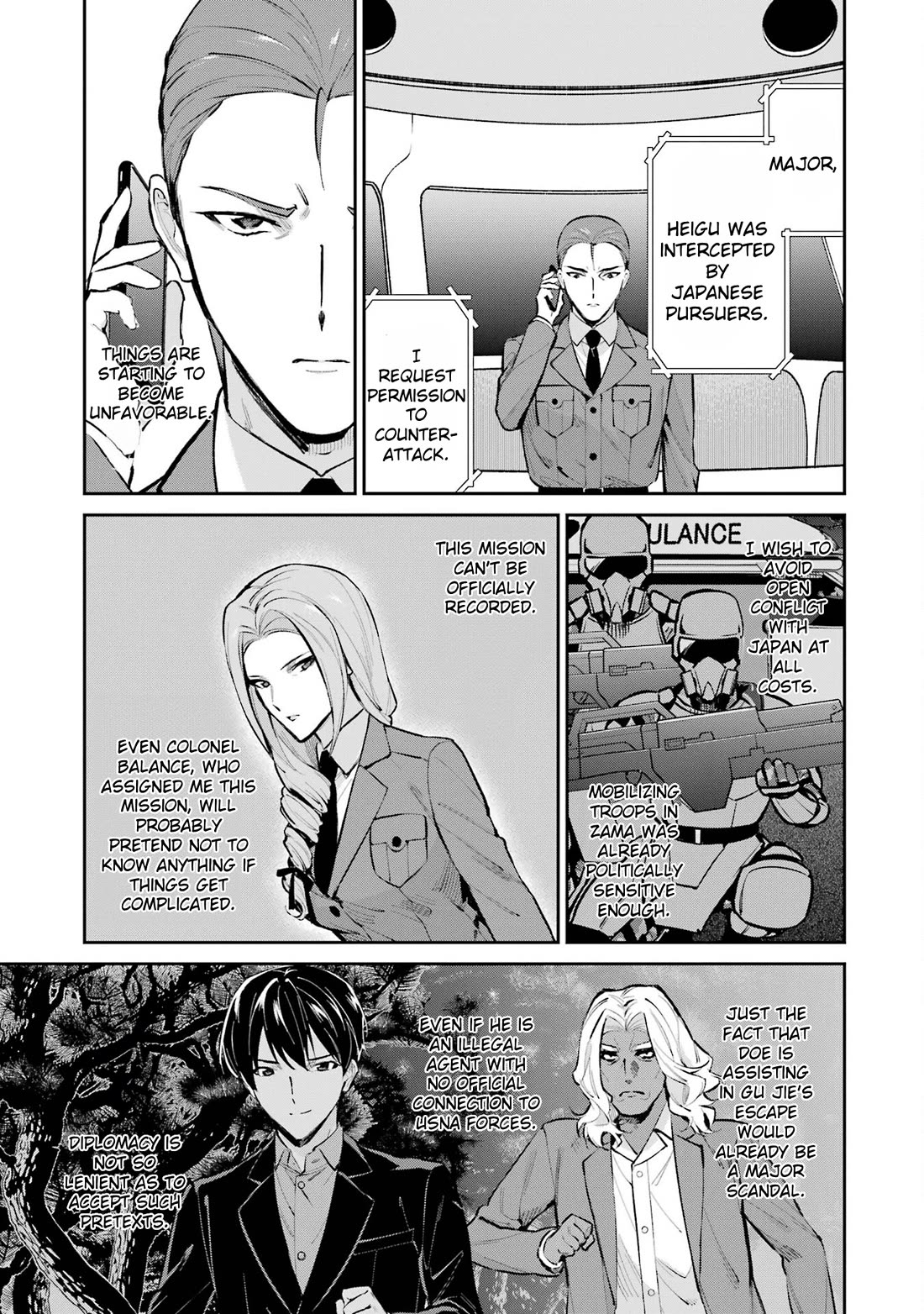 Mahouka Koukou no Rettousei - Shizoku Kaigi-hen chapter 47 page 5