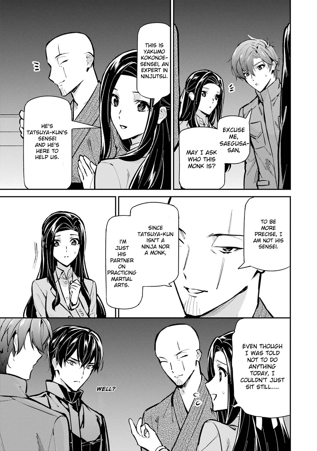 Mahouka Koukou no Rettousei - Shizoku Kaigi-hen chapter 49 page 3