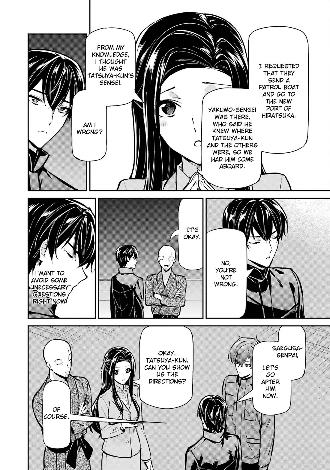 Mahouka Koukou no Rettousei - Shizoku Kaigi-hen chapter 49 page 4