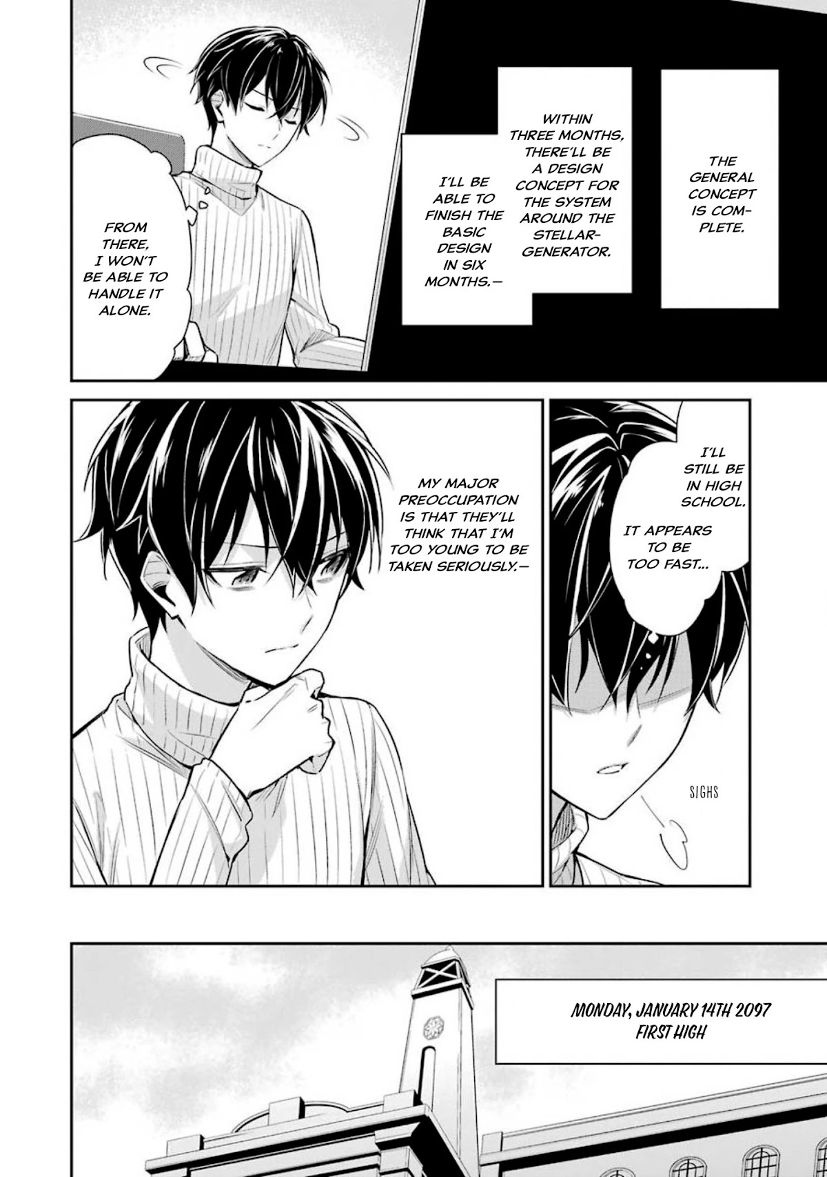 Mahouka Koukou no Rettousei - Shizoku Kaigi-hen chapter 5 page 16