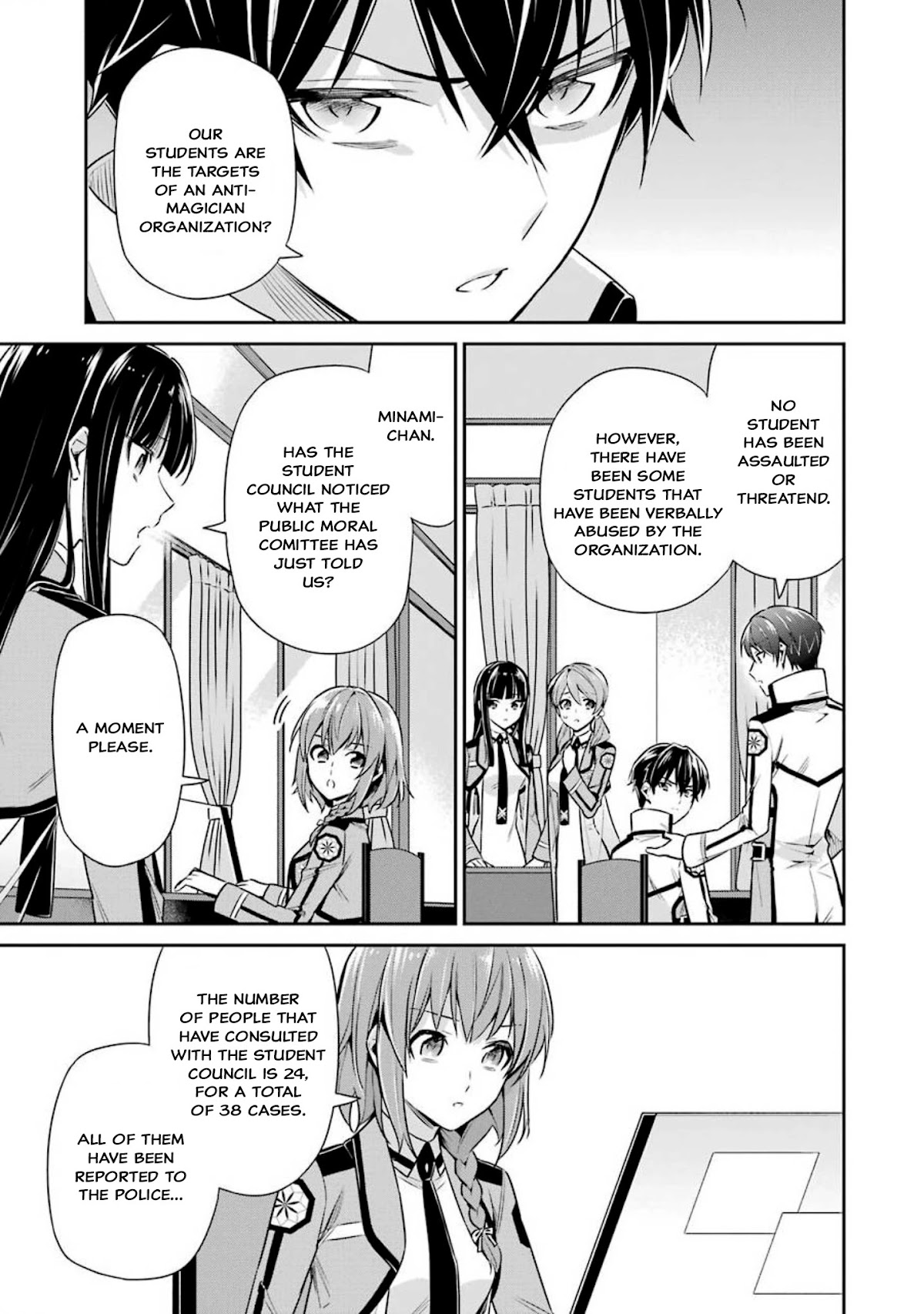 Mahouka Koukou no Rettousei - Shizoku Kaigi-hen chapter 5 page 29