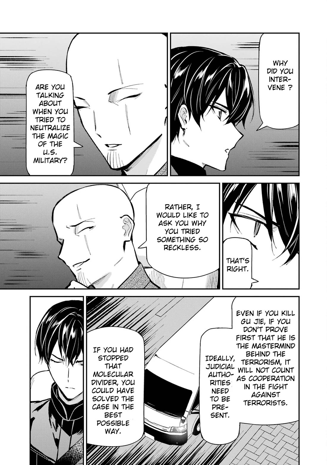 Mahouka Koukou no Rettousei - Shizoku Kaigi-hen chapter 50 page 3