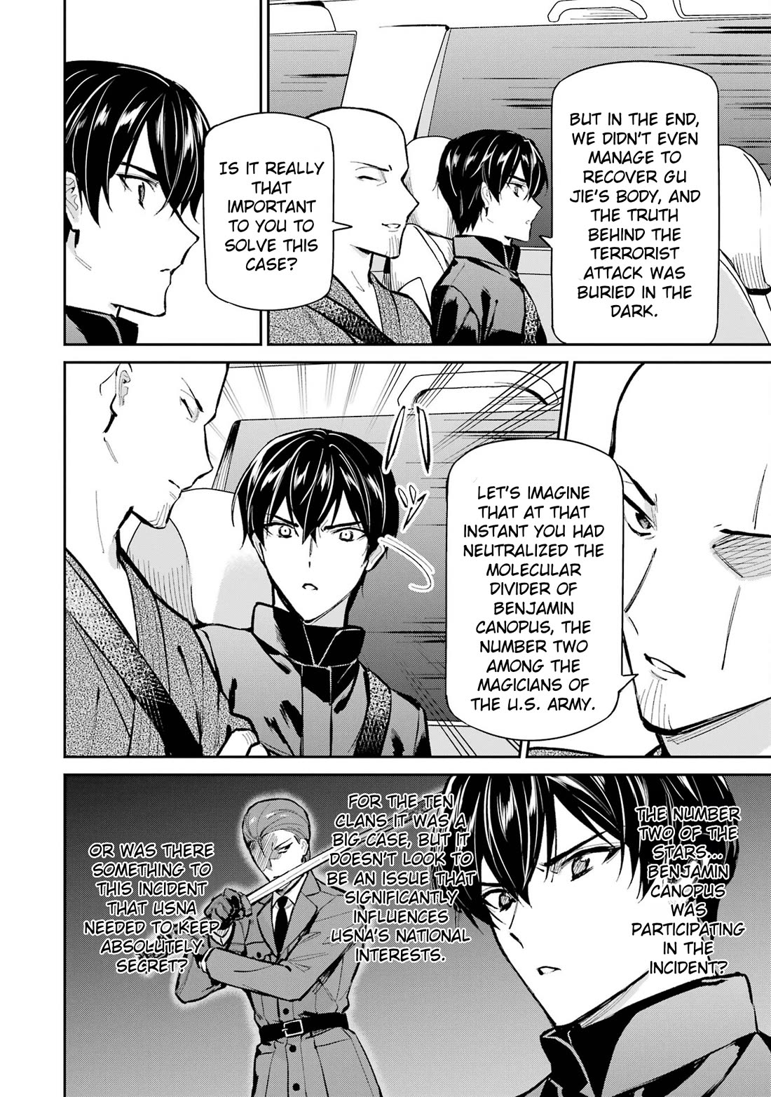 Mahouka Koukou no Rettousei - Shizoku Kaigi-hen chapter 50 page 4