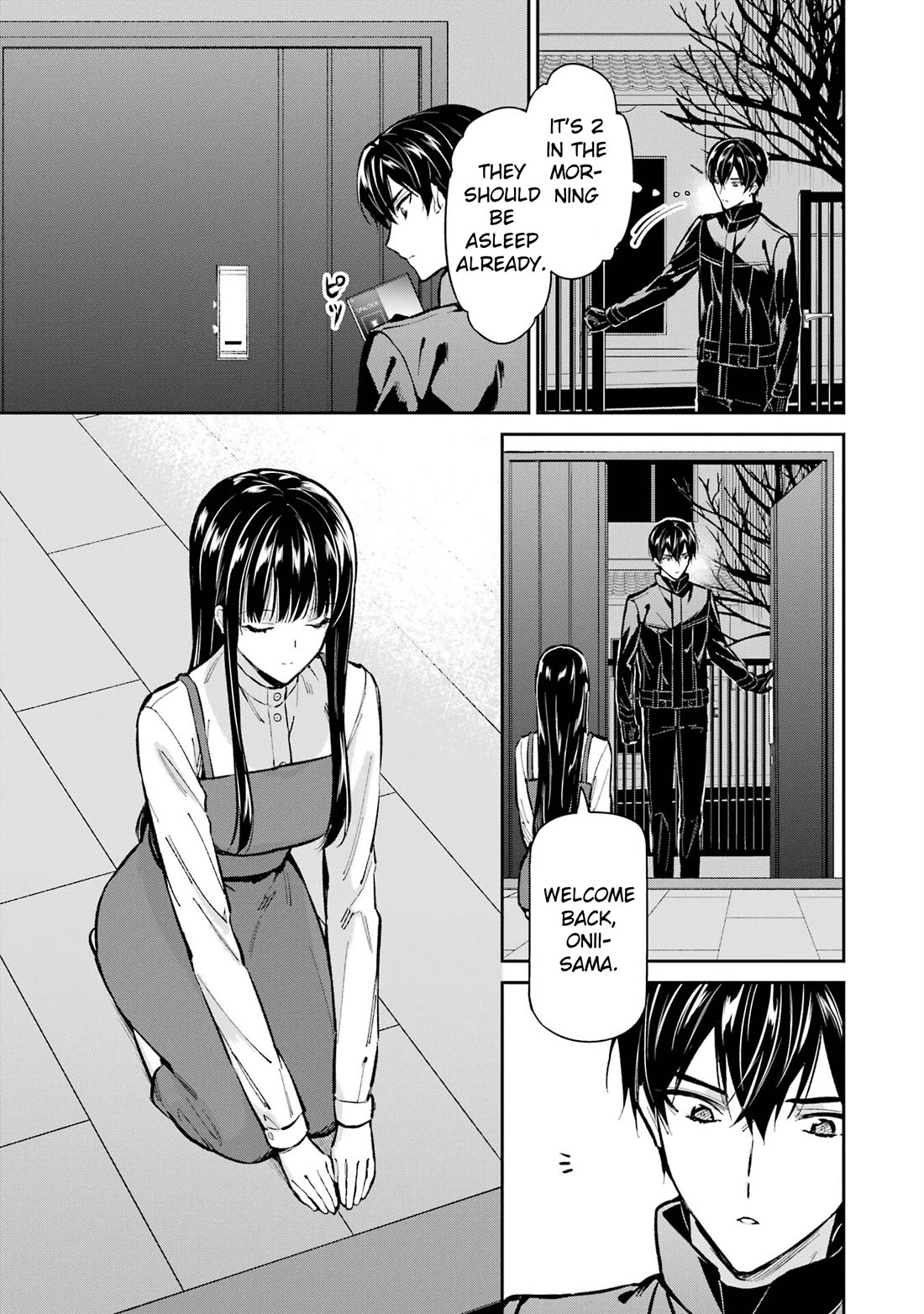 Mahouka Koukou no Rettousei - Shizoku Kaigi-hen chapter 50 page 7