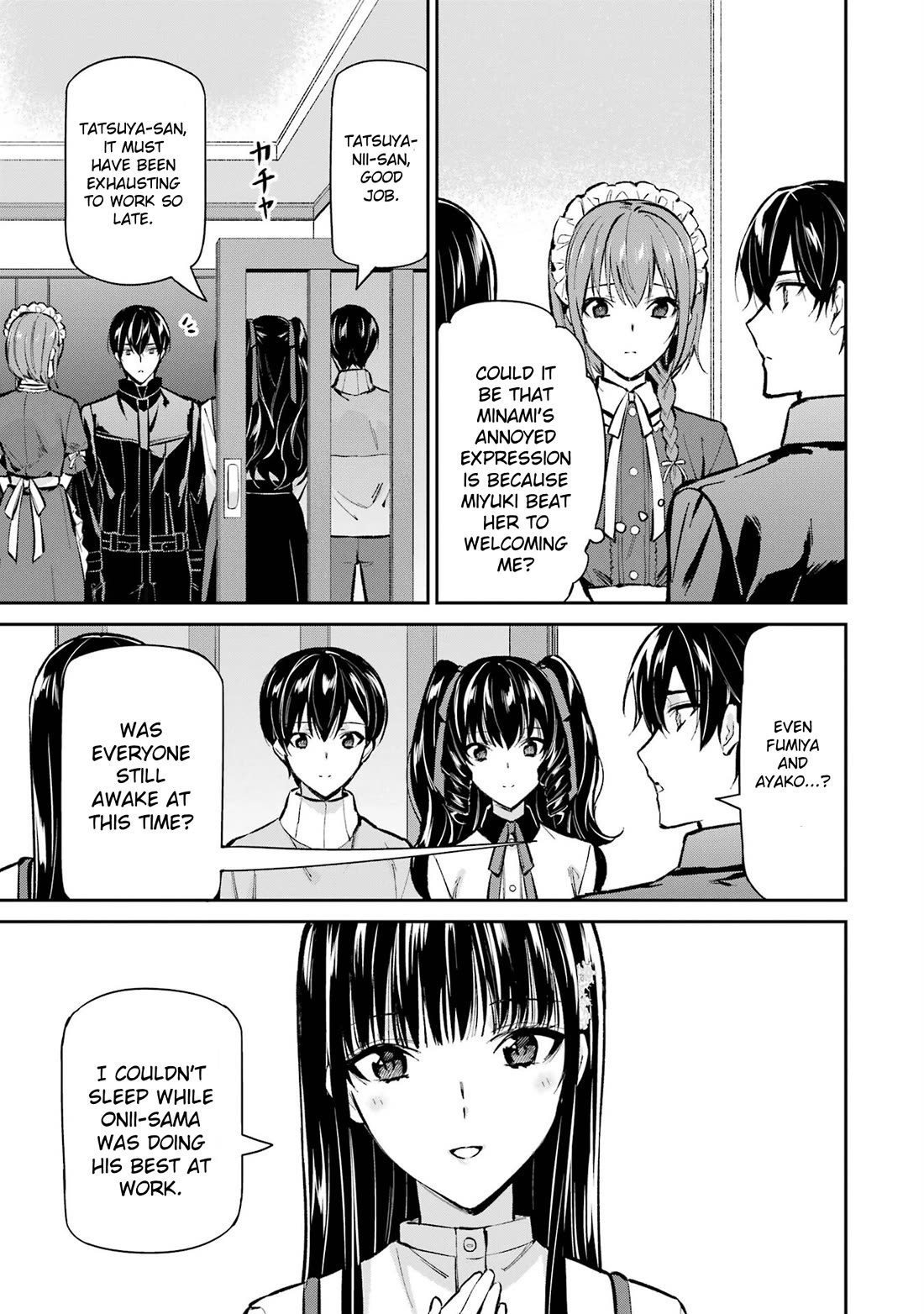 Mahouka Koukou no Rettousei - Shizoku Kaigi-hen chapter 50 page 9