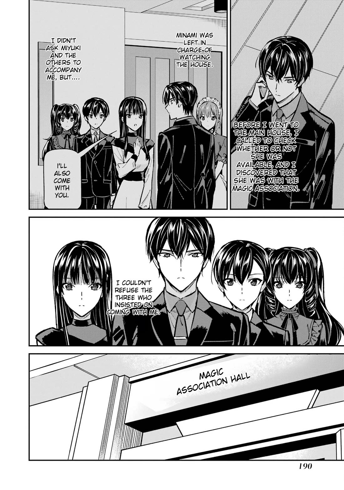 Mahouka Koukou no Rettousei - Shizoku Kaigi-hen chapter 52 page 10