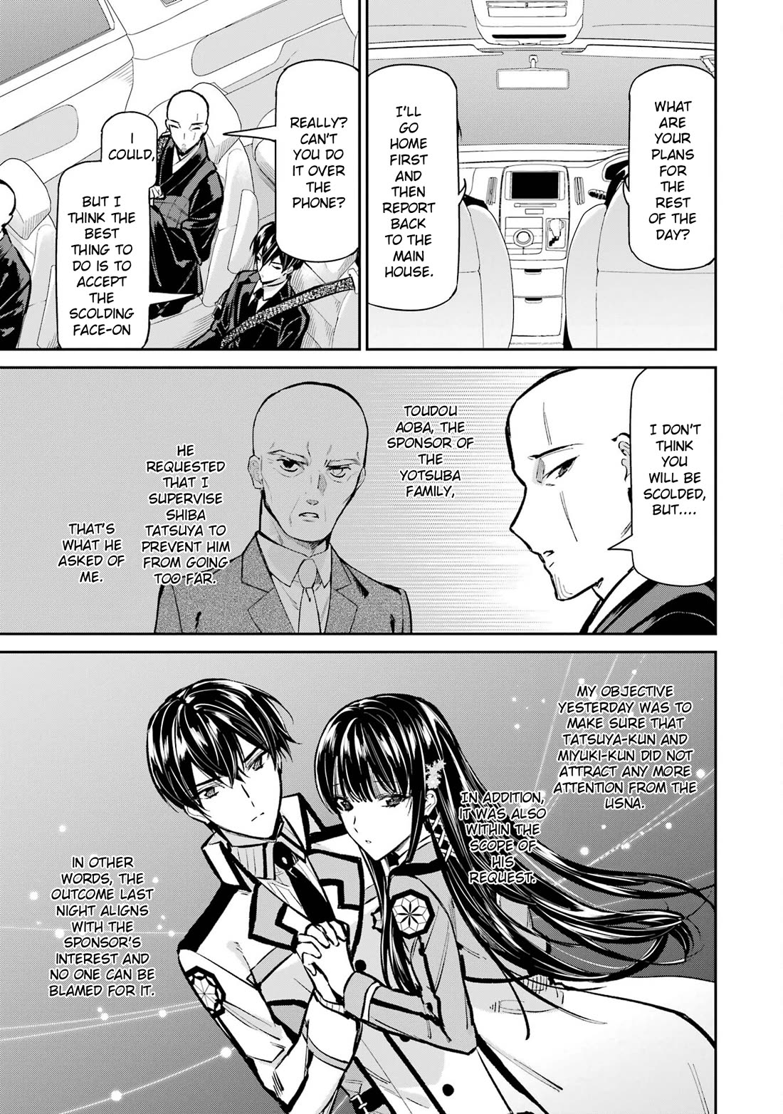 Mahouka Koukou no Rettousei - Shizoku Kaigi-hen chapter 52 page 7