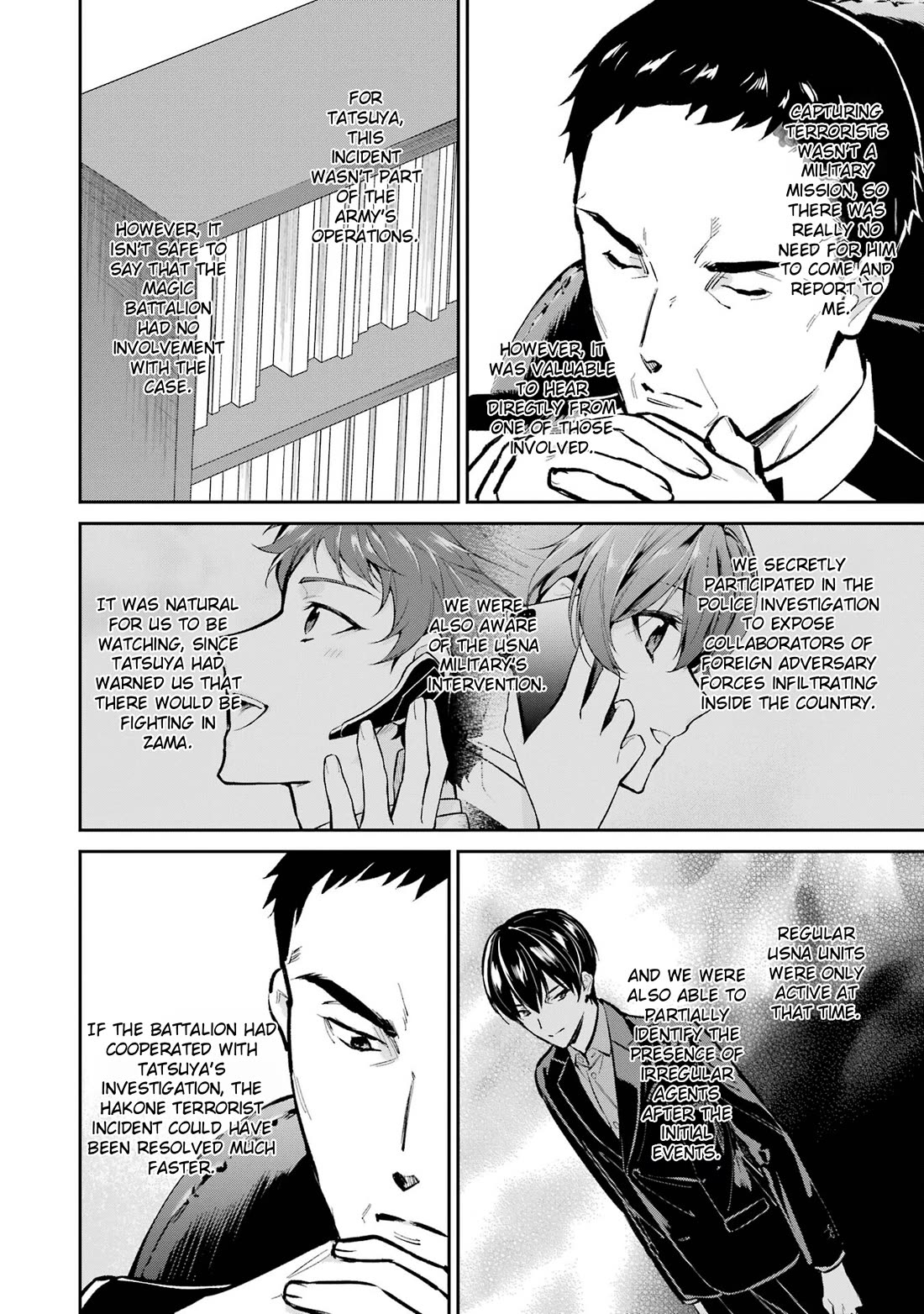 Mahouka Koukou no Rettousei - Shizoku Kaigi-hen chapter 53 page 4