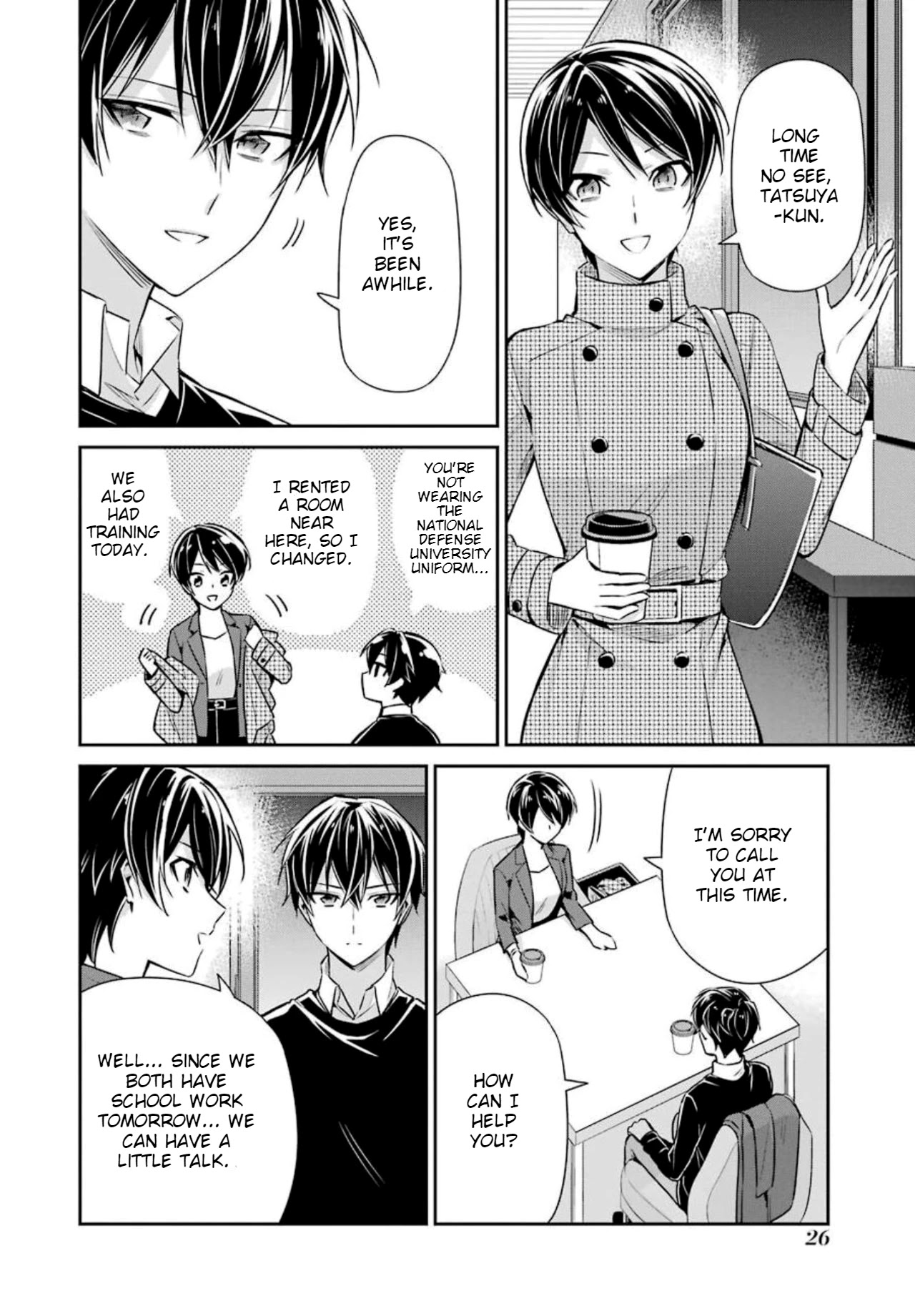 Mahouka Koukou no Rettousei - Shizoku Kaigi-hen chapter 6 page 26