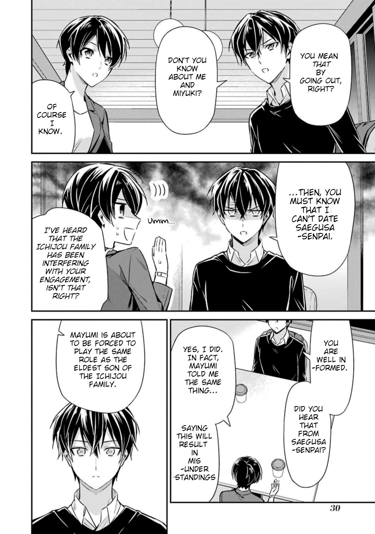 Mahouka Koukou no Rettousei - Shizoku Kaigi-hen chapter 6 page 30