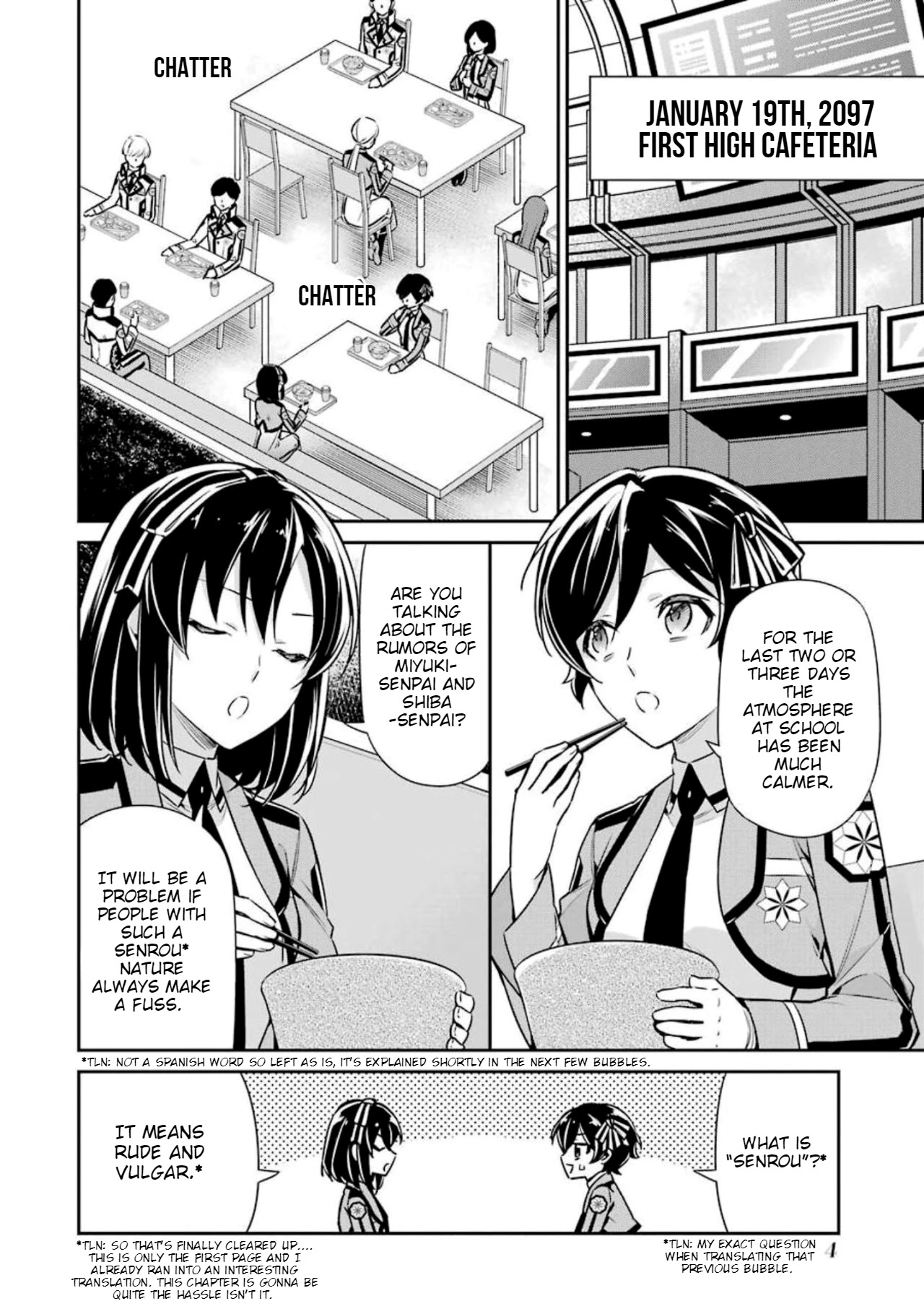 Mahouka Koukou no Rettousei - Shizoku Kaigi-hen chapter 6 page 4