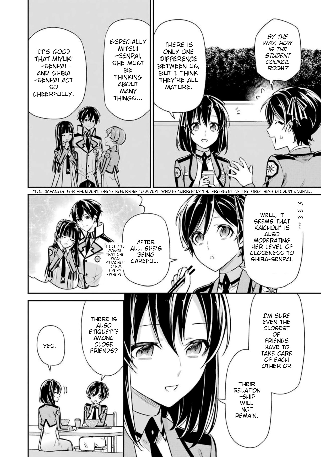 Mahouka Koukou no Rettousei - Shizoku Kaigi-hen chapter 6 page 6